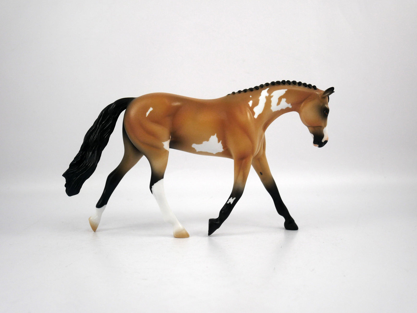Billy Bob-OOAK Buckskin Warmblood Paint by Ellen 1/29/21