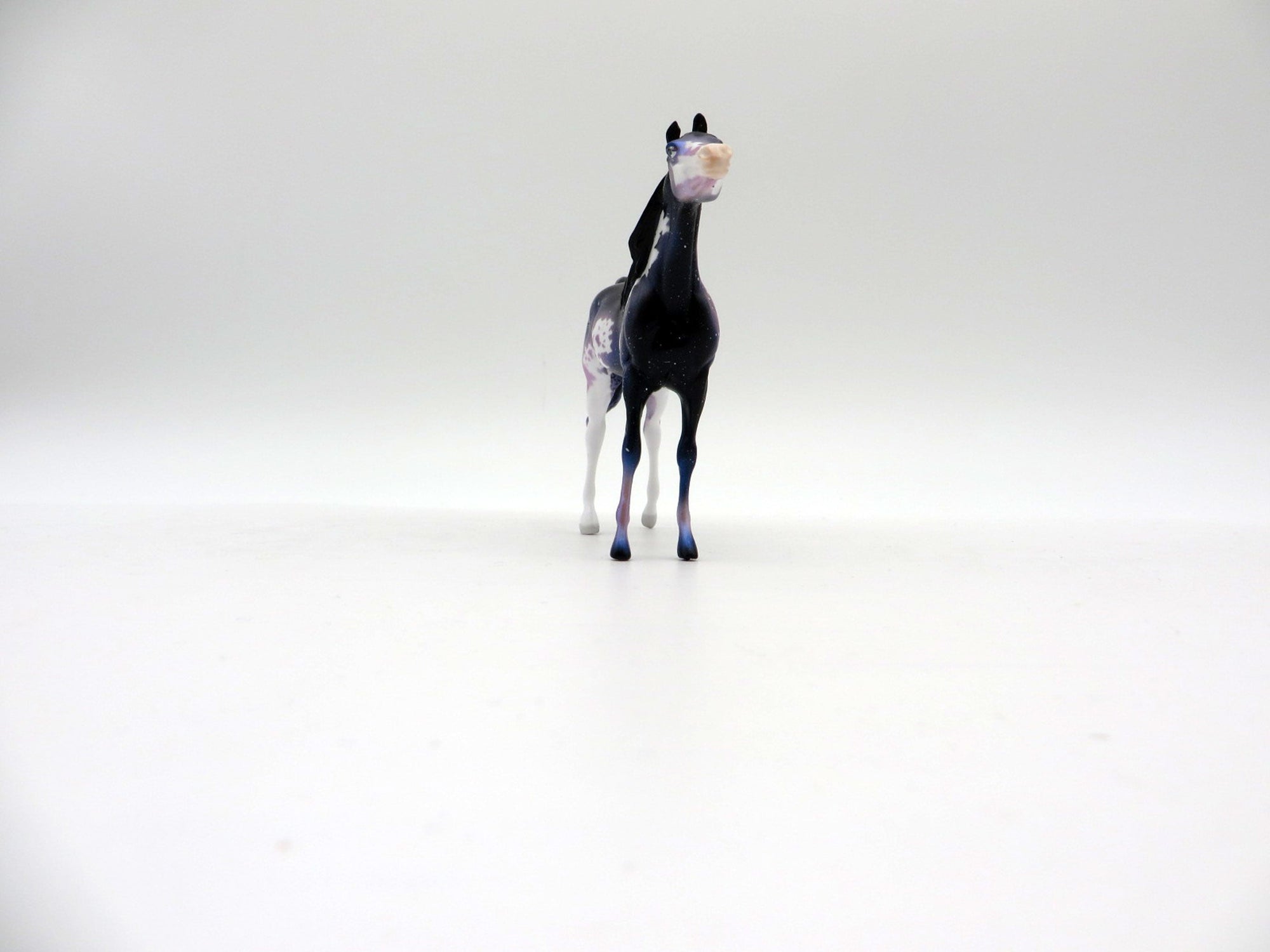 Black Moon-OOAK Chip Arabian Deco Painted By Ellen Robbins  5/28/21