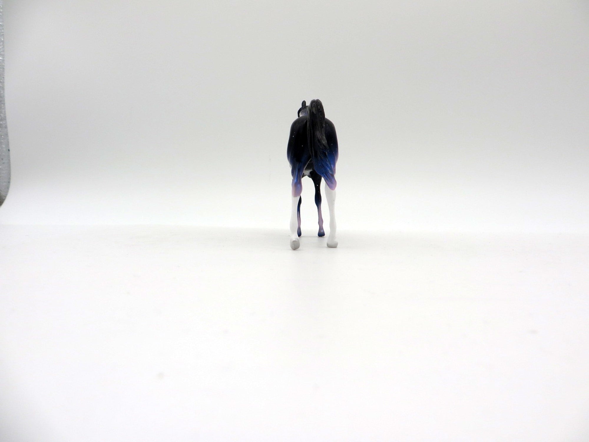 Black Moon-OOAK Chip Arabian Deco Painted By Ellen Robbins  5/28/21