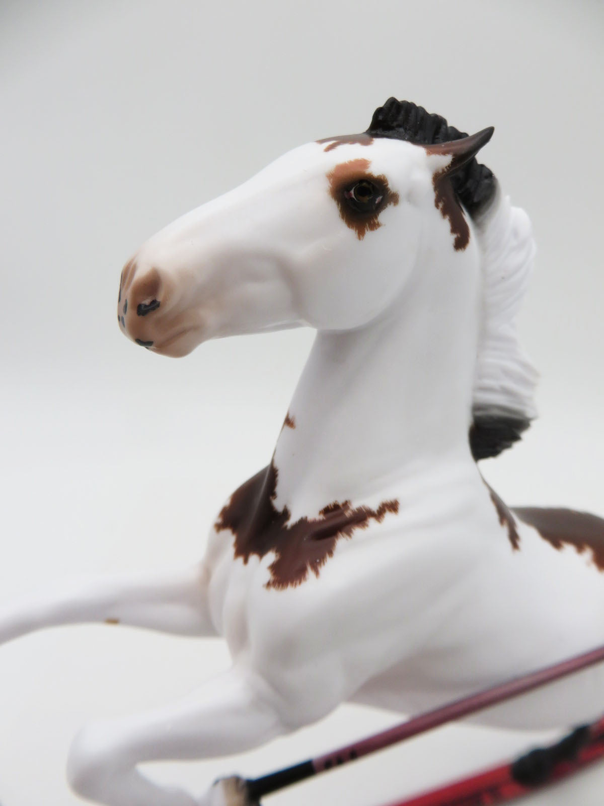 Double Diamond - BEST OFFER - OOAK - Decorator Skiing Rearing Pebble By Ellen Robbins - Best Offers 1/16/23