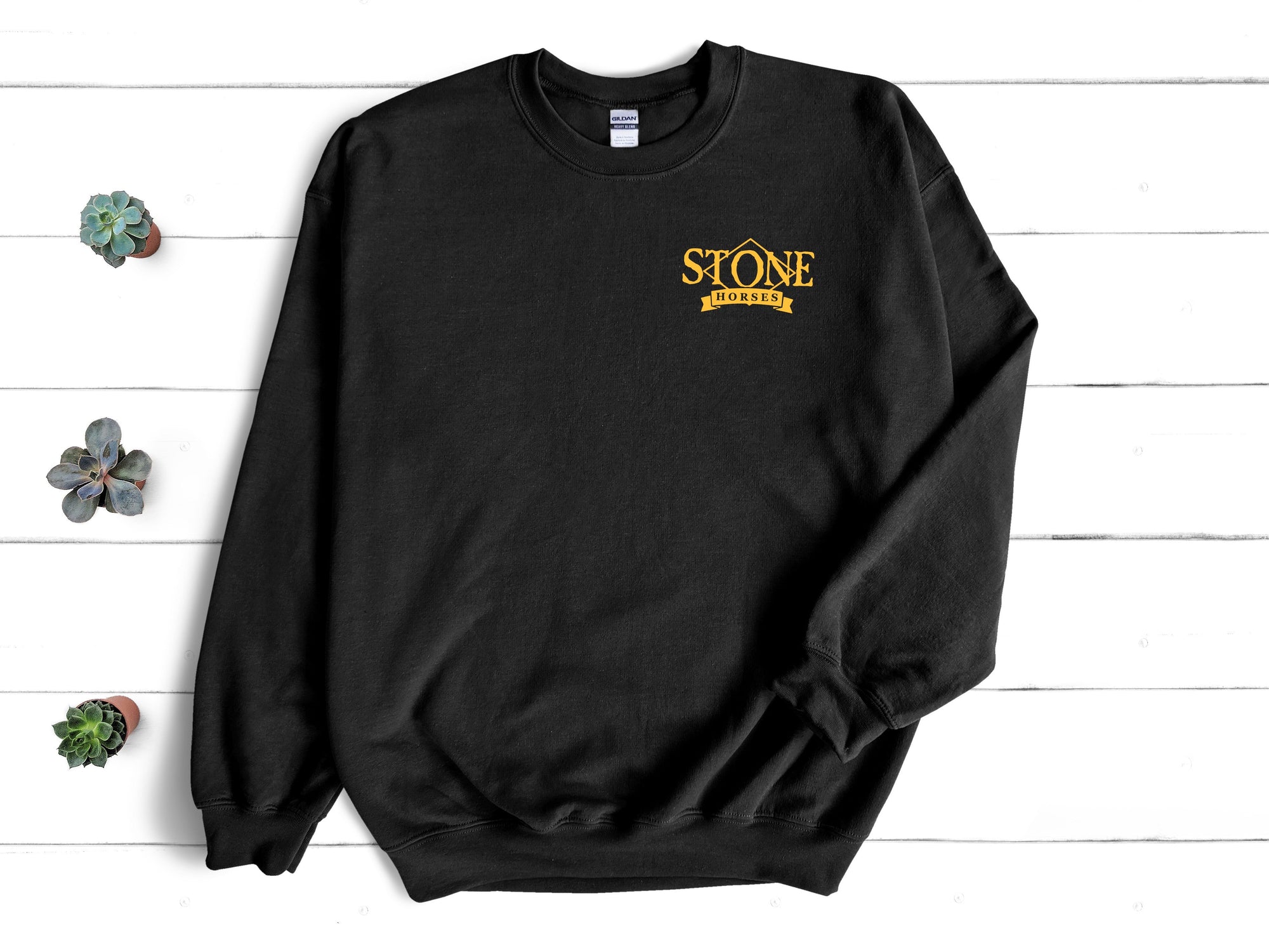 XL Ready to Ship The Peter Stone Horse Company Sweatshirt  XL Black