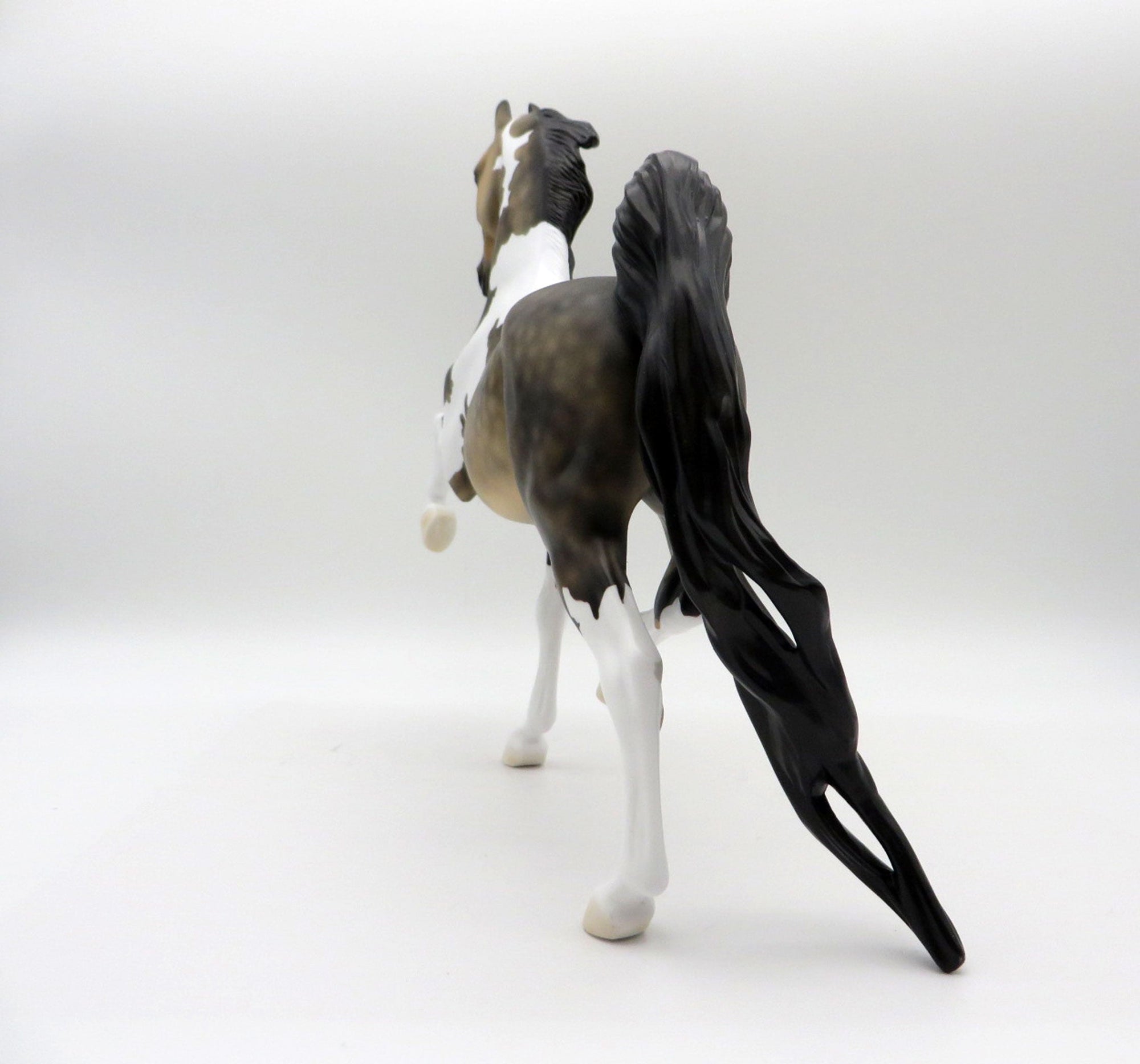 Blair -OOAK Dapple Sooty Buckskin Tobiano Saddlebred 5/21/21