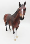 Blood Magick - OOAK - Sooty Bay Ideal Stock Horse - Painted By Ellen Robbins - MM22