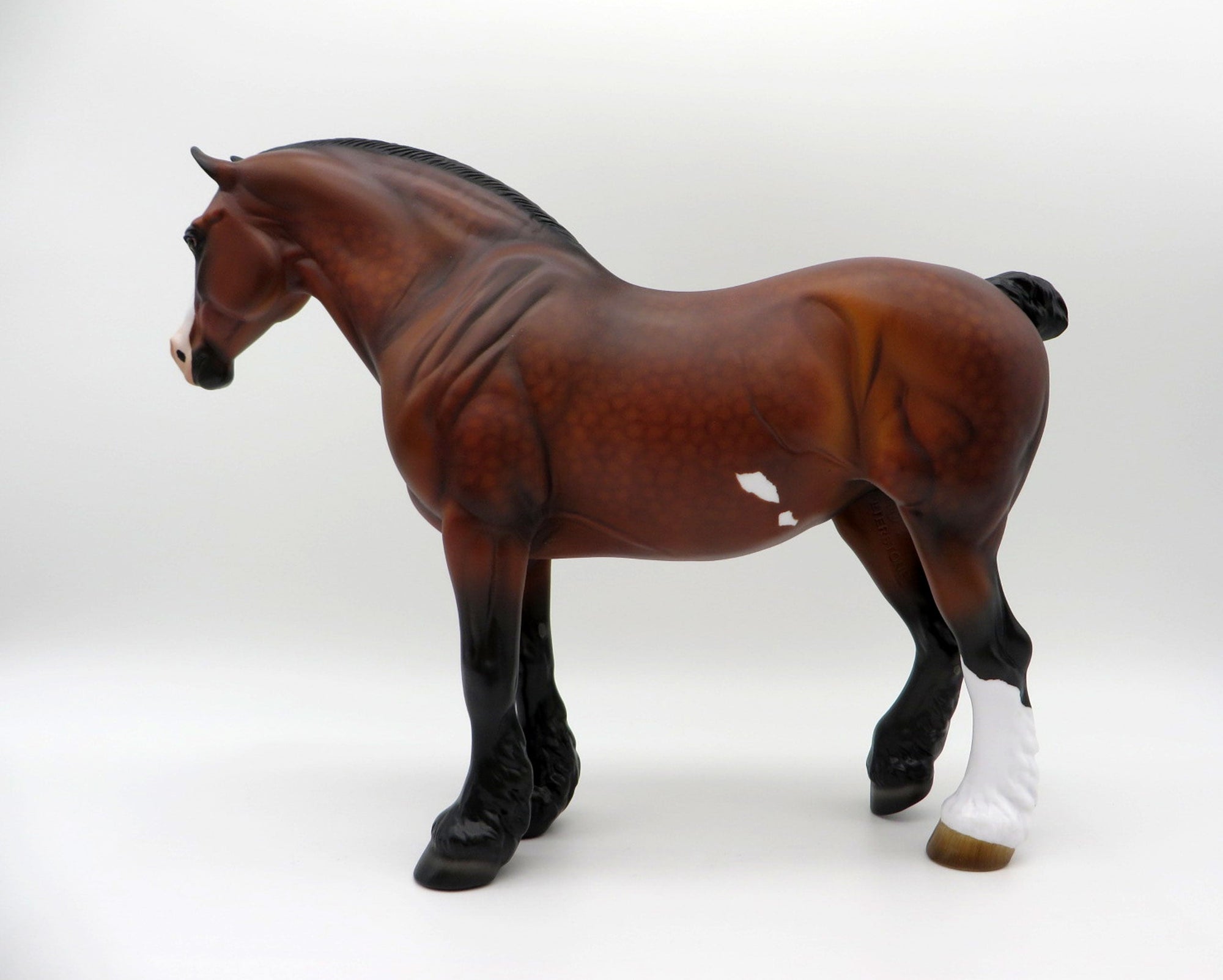 Bloomer-OOAK Dapple Bay Paint Heavy Draft Mare  SHCF 2021