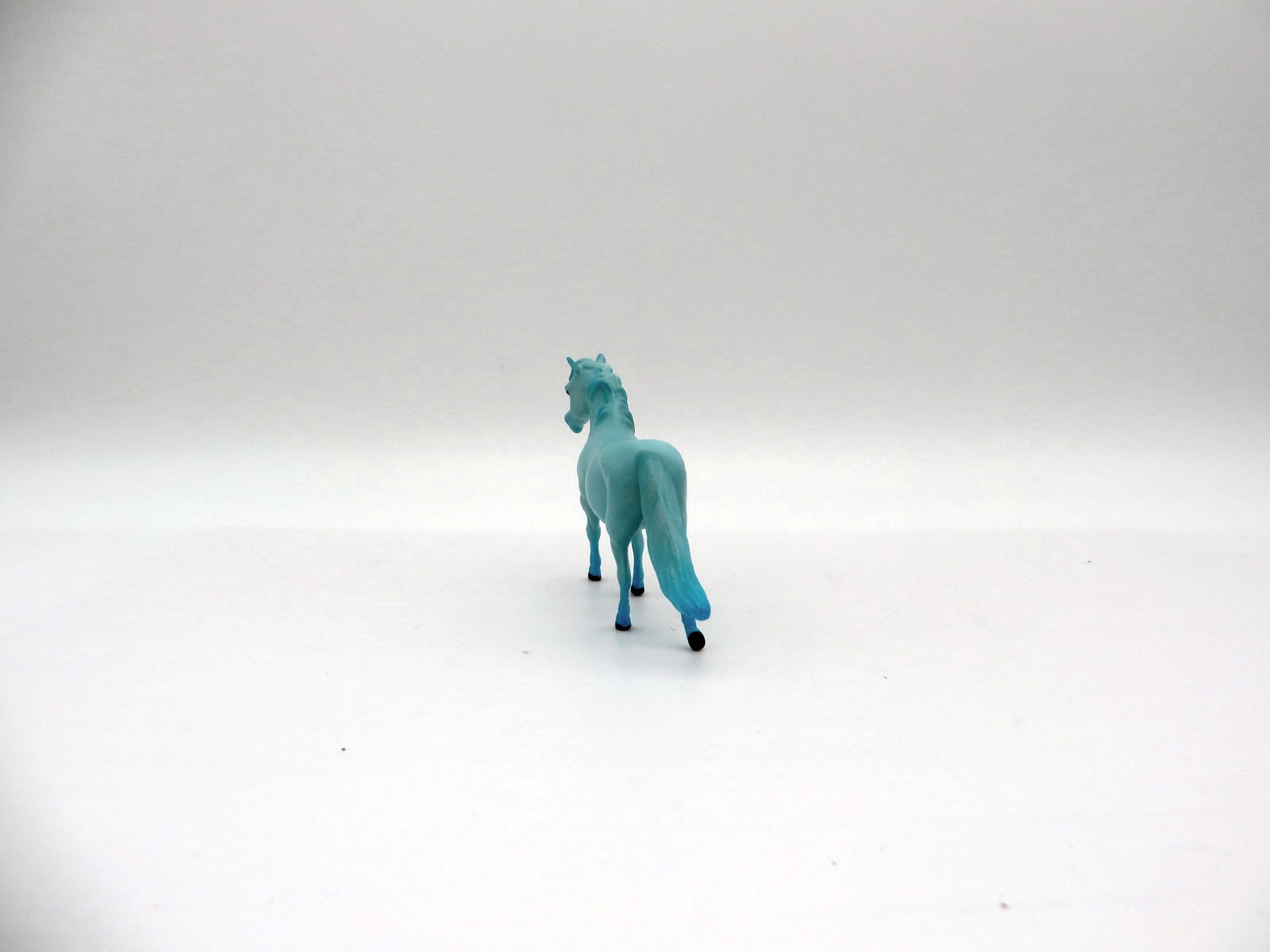 Blue Moon -OOAK Pony Chip Painted By Ellen Robbins  NICM-7/23/21