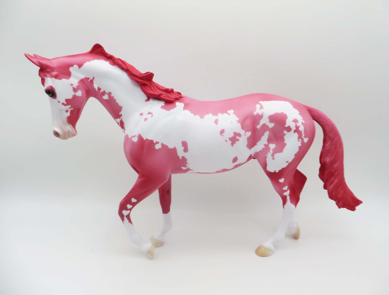 Blushing Crush - OOAK - Valentine Decorator Irish Draught By Dawn Quick  2/14/23