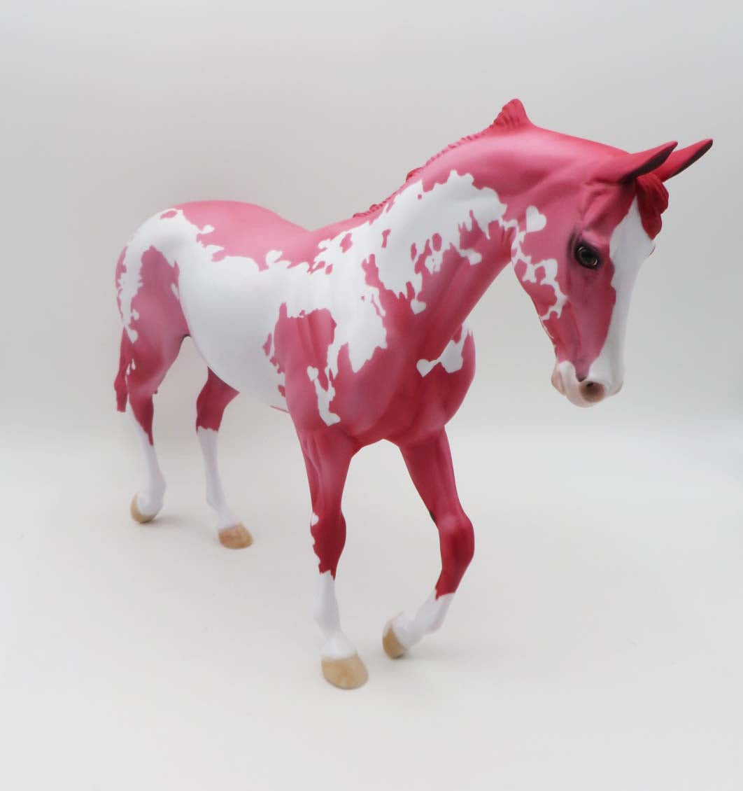 Blushing Crush - OOAK - Valentine Decorator Irish Draught By Dawn Quick  2/14/23