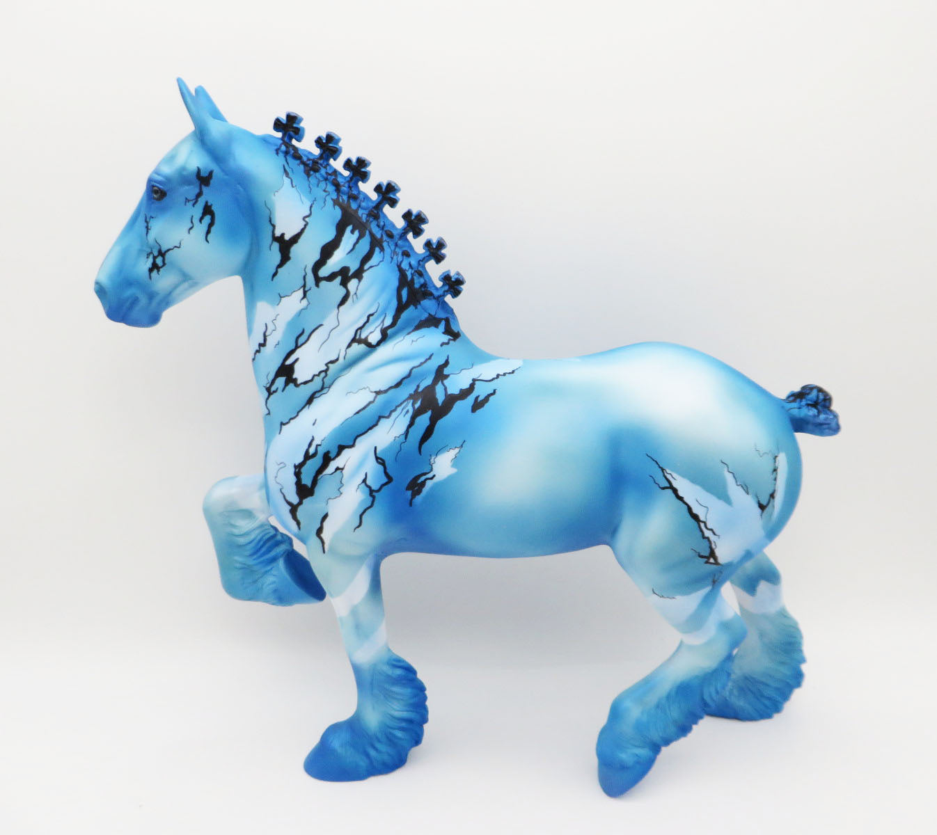 Bombogensis - OOAK - Decorator Trotting Drafter by Renee Justiss - Best Offers 1/3/23