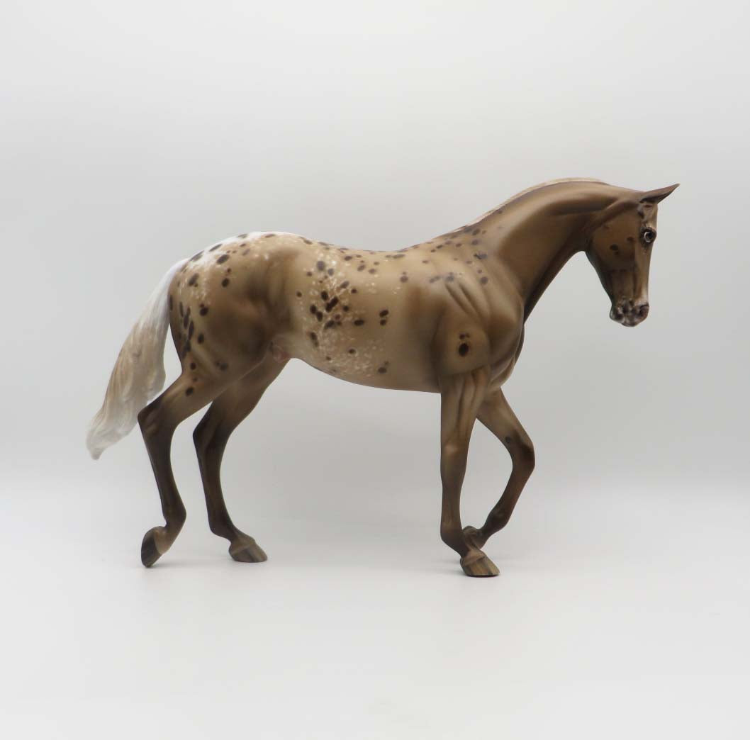 Bonbon - OOAK - Chestnut Appaloosa Thoroughbred by Sheryl Leisure - Best Offers 4/3/23