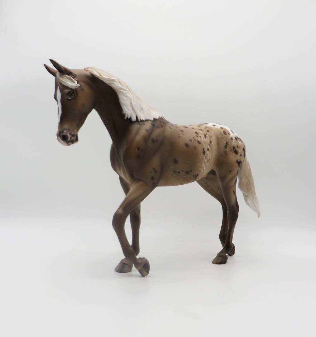 Bonbon - OOAK - Chestnut Appaloosa Thoroughbred by Sheryl Leisure - Best Offers 4/3/23