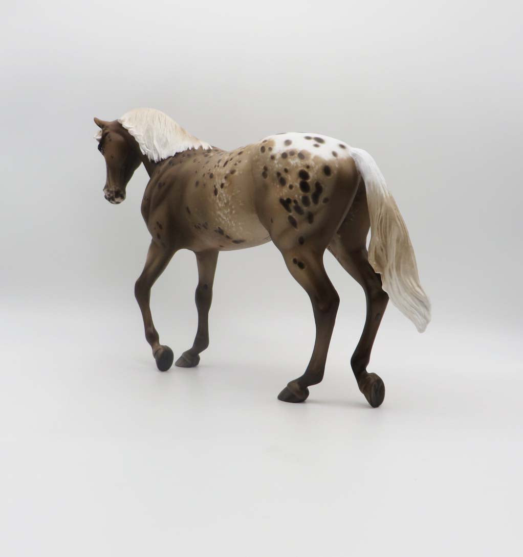 Bonbon - OOAK - Chestnut Appaloosa Thoroughbred by Sheryl Leisure - Best Offers 4/3/23