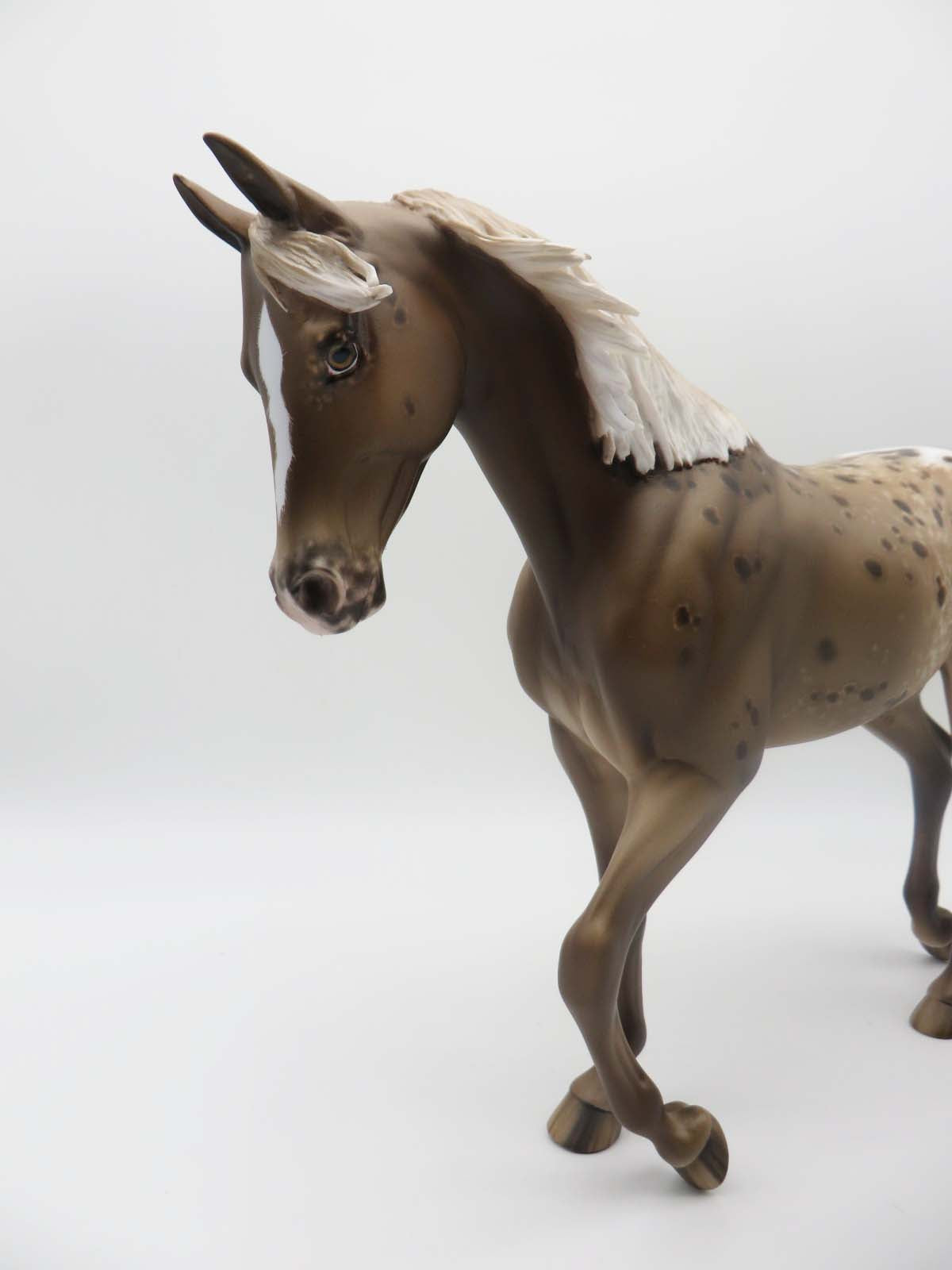 Bonbon - OOAK - Chestnut Appaloosa Thoroughbred by Sheryl Leisure - Best Offers 4/3/23
