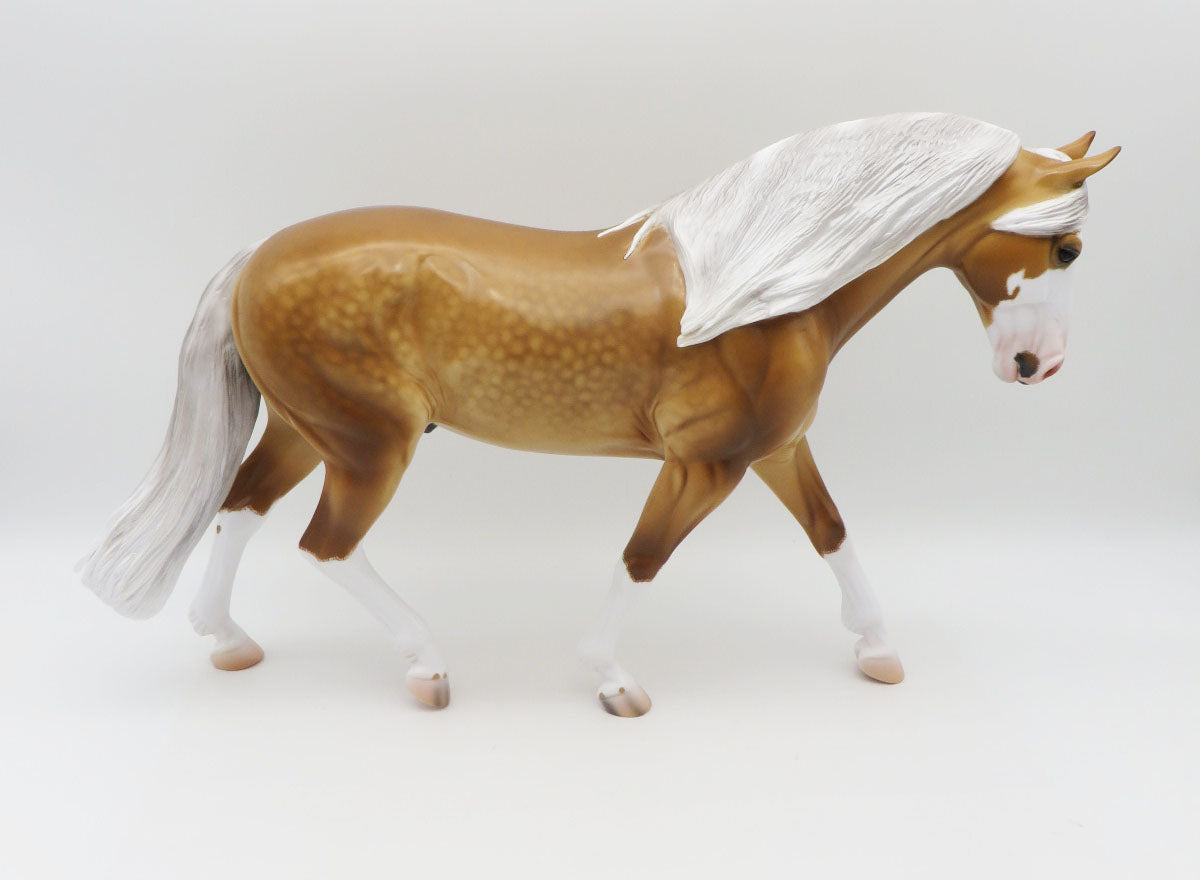 Bonham - OOAK - Dapple Palomino Irish Draft By Caroline Boydston BEST OFFER 11/07/22