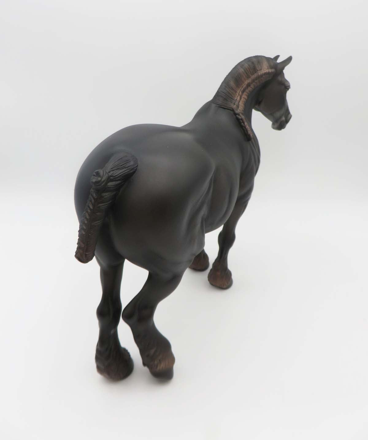 Bouvier-OOAK Black Heavy Draft By Jess Hamill P&amp;C 23