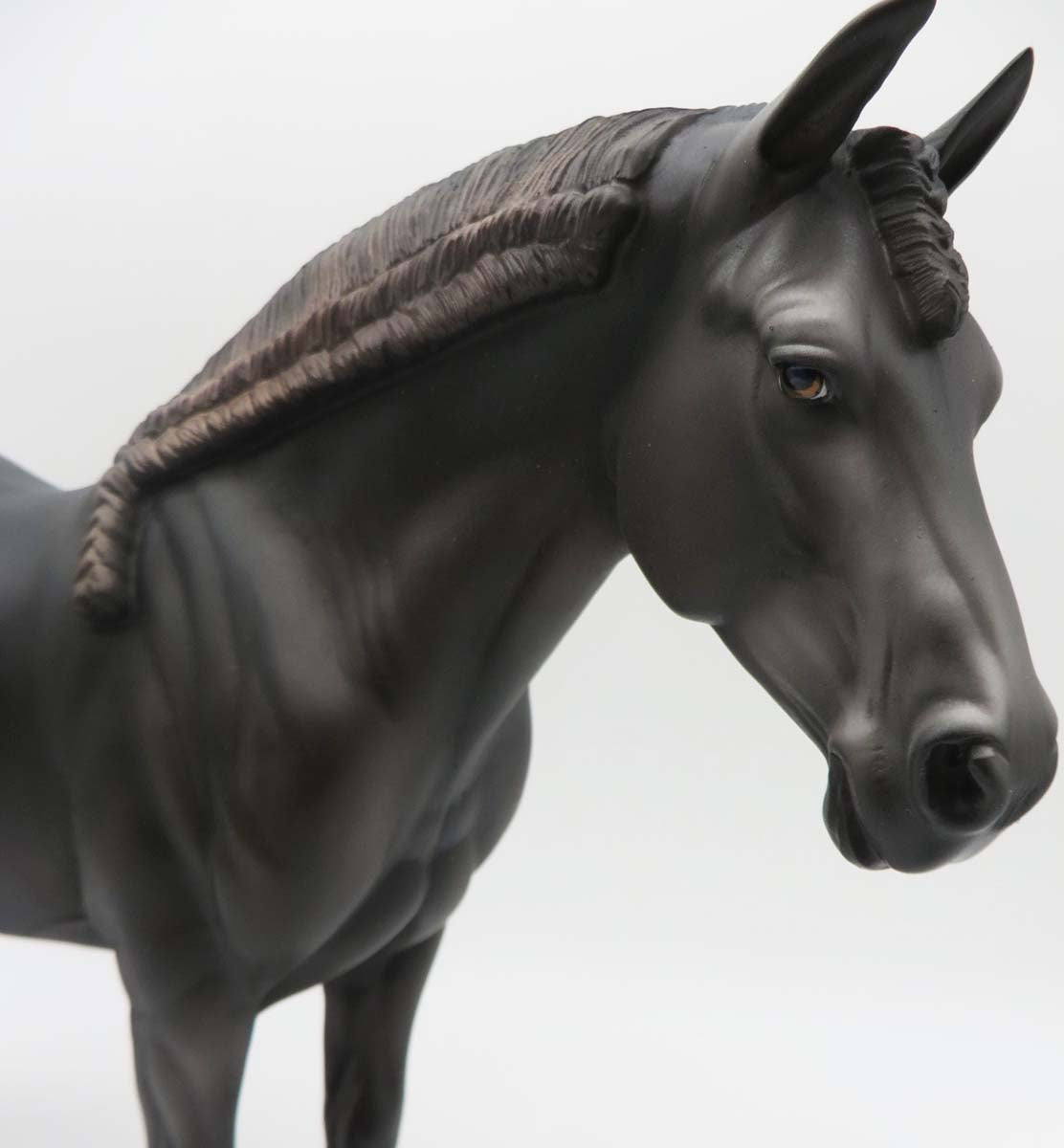 Bouvier-OOAK Black Heavy Draft By Jess Hamill P&amp;C 23