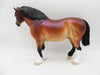 Boxing Day Beauty - OOAK - Dappled Bay Heavy Draft Mare - Painted by Ellen Robbins - CT22