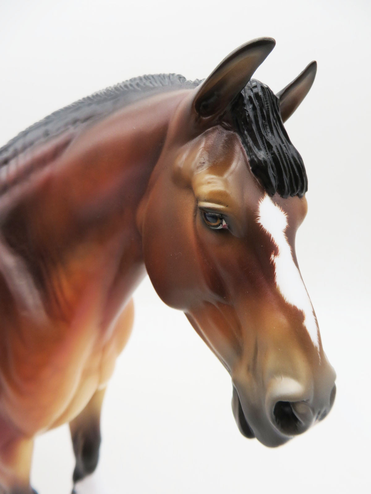 Boxing Day Beauty - OOAK - Dappled Bay Heavy Draft Mare - Painted by Ellen Robbins - CT22