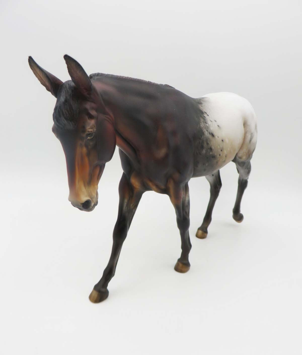 Imogene - OOAK - Bay Appaloosa Mule by Julie Keim - Best Offers 2/12/23 P&amp;C 23