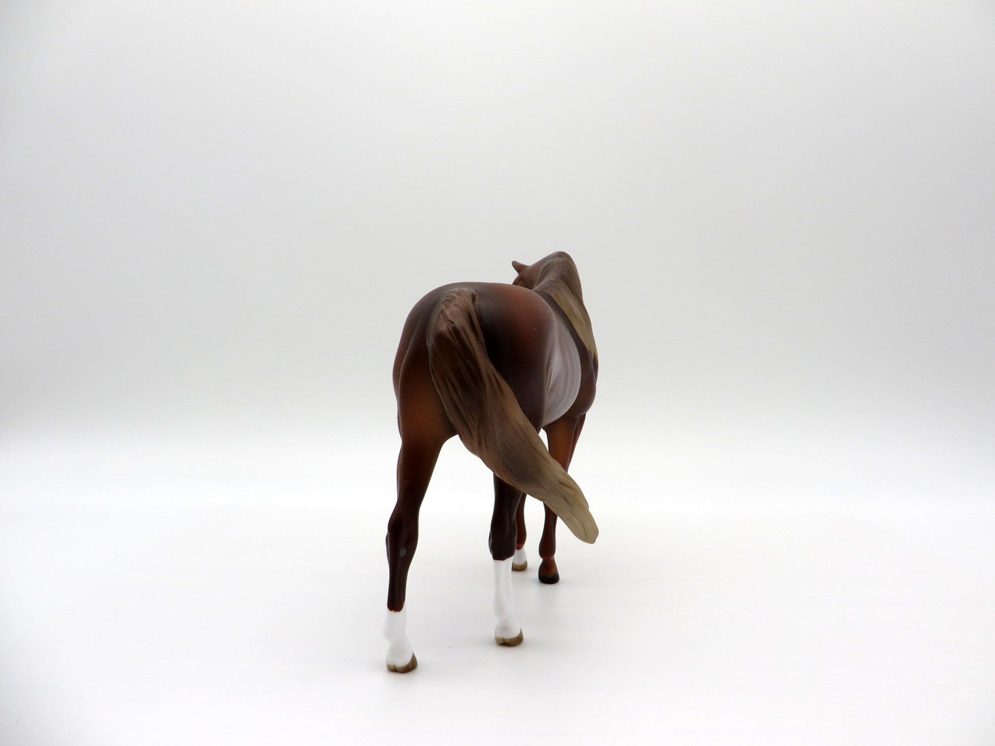 Breeze-OOAK Chestnut Rabicano Pebbles Arabian  SHCF 2021