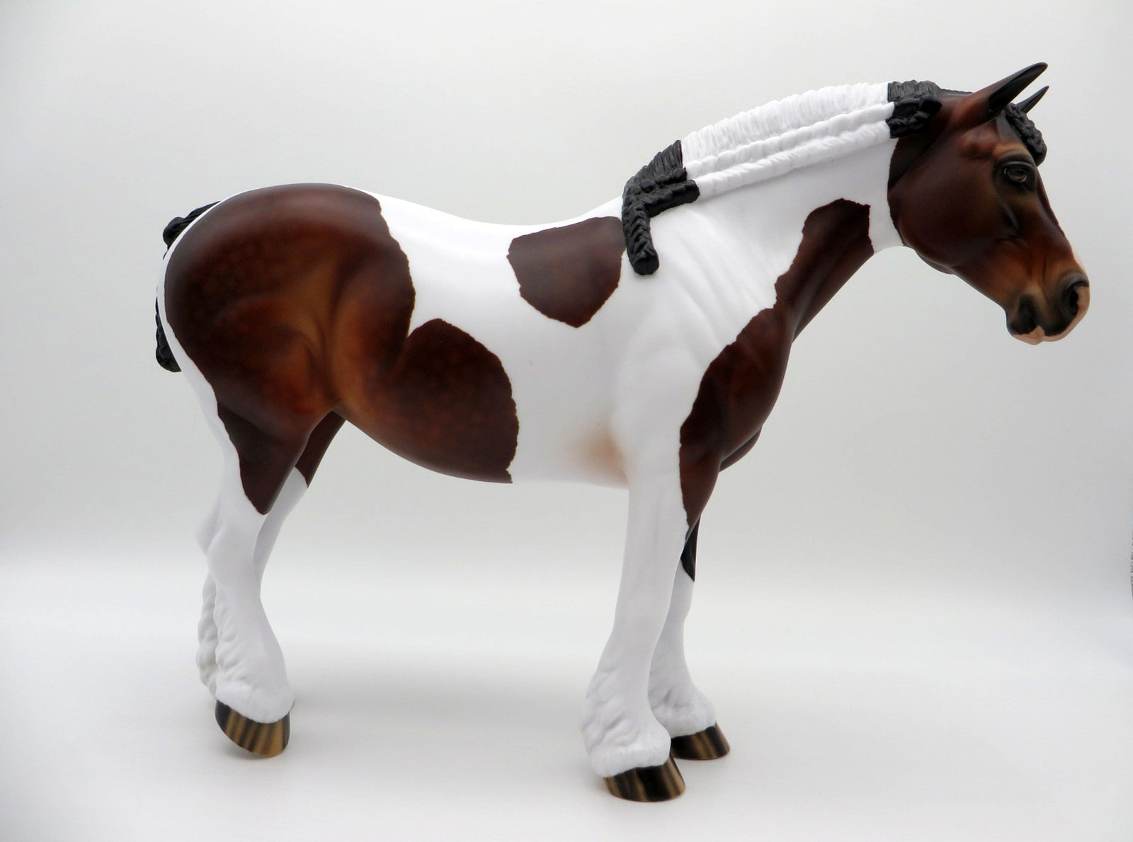 Brisa-OOAK Dapple Bay Paint Heavy Draft Mare SHCF 2021