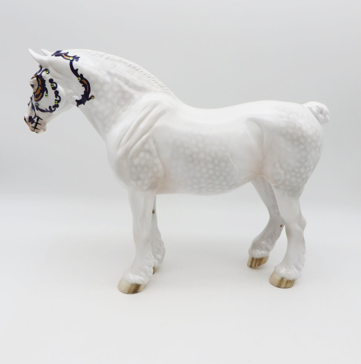 Bromey - OOAK Sugar Skull Heavy Drafter Painted by Dawn Quick - MM22