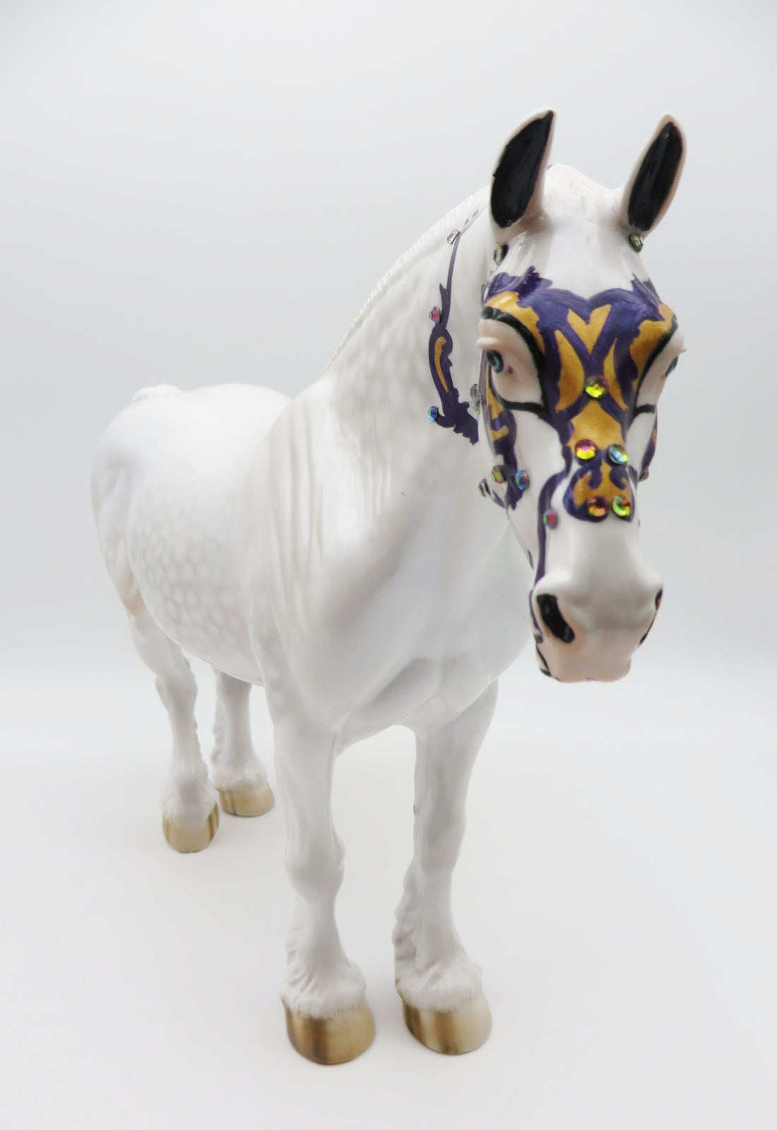 Bromey - OOAK Sugar Skull Heavy Drafter Painted by Dawn Quick - MM22