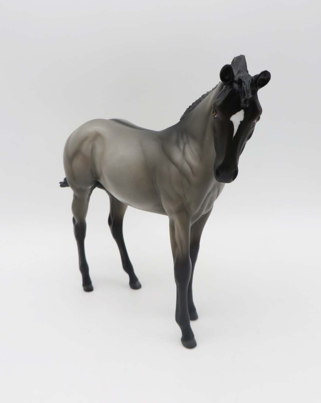 Buckaroo-OOAK Grulla Weanling Painted By Angela- SHCF23