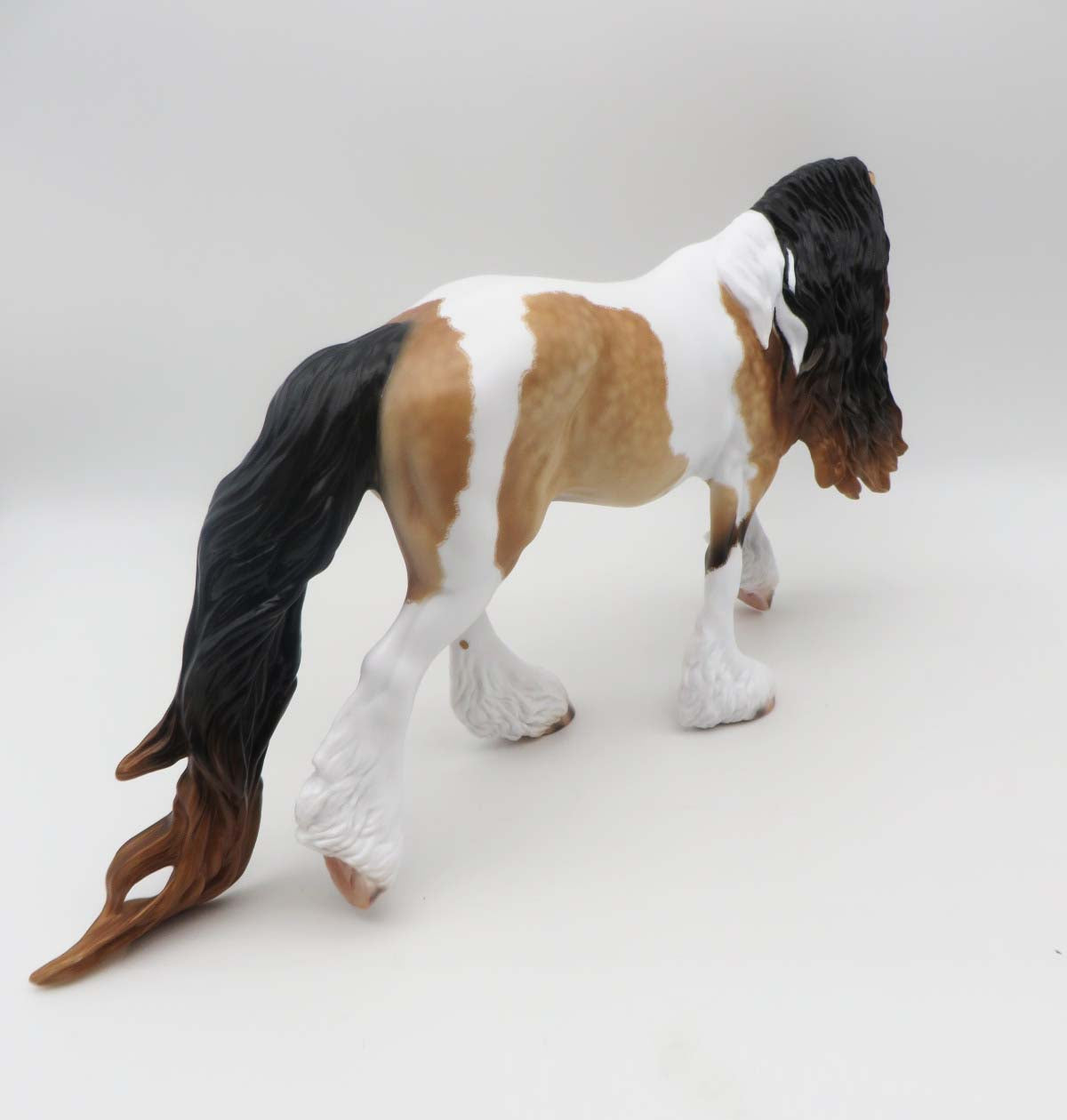 Burton- OOAK - Dappled Buckskin Tobiano Cobb By Caroline Boydston BEST OFFER 3/13/23