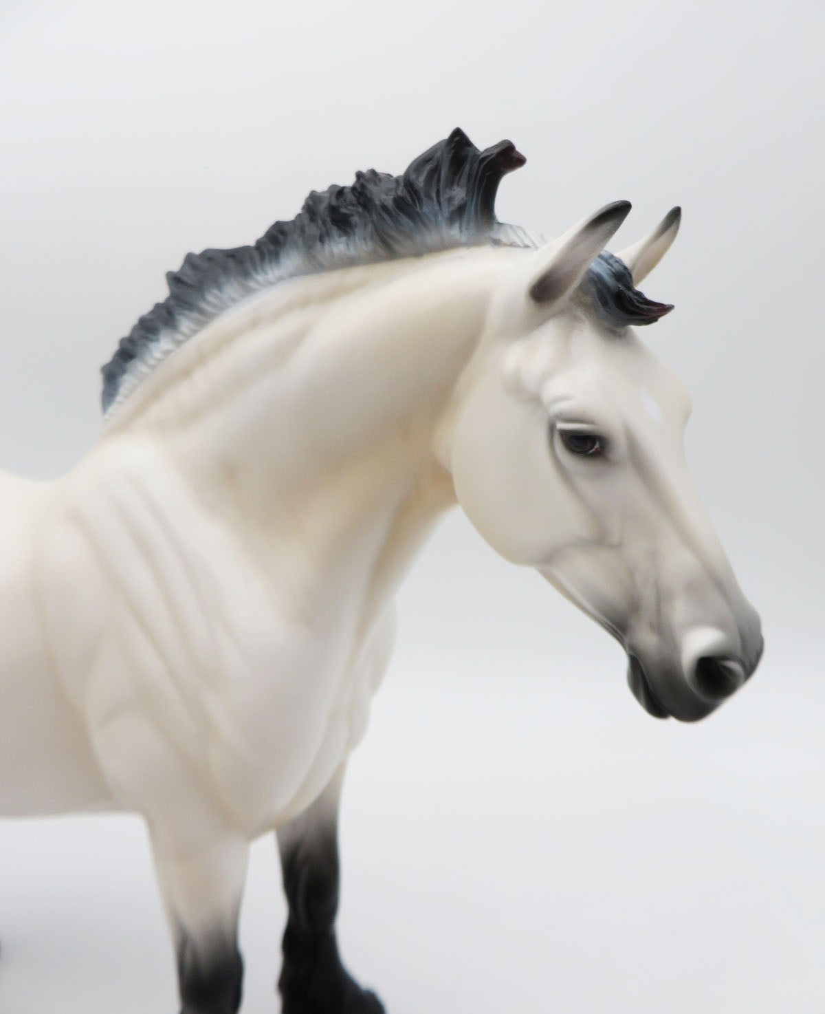 Butterfingers-OOAK Buttermilk Buckskin Heavy Draft by Ellen Robbins P&amp;C 23