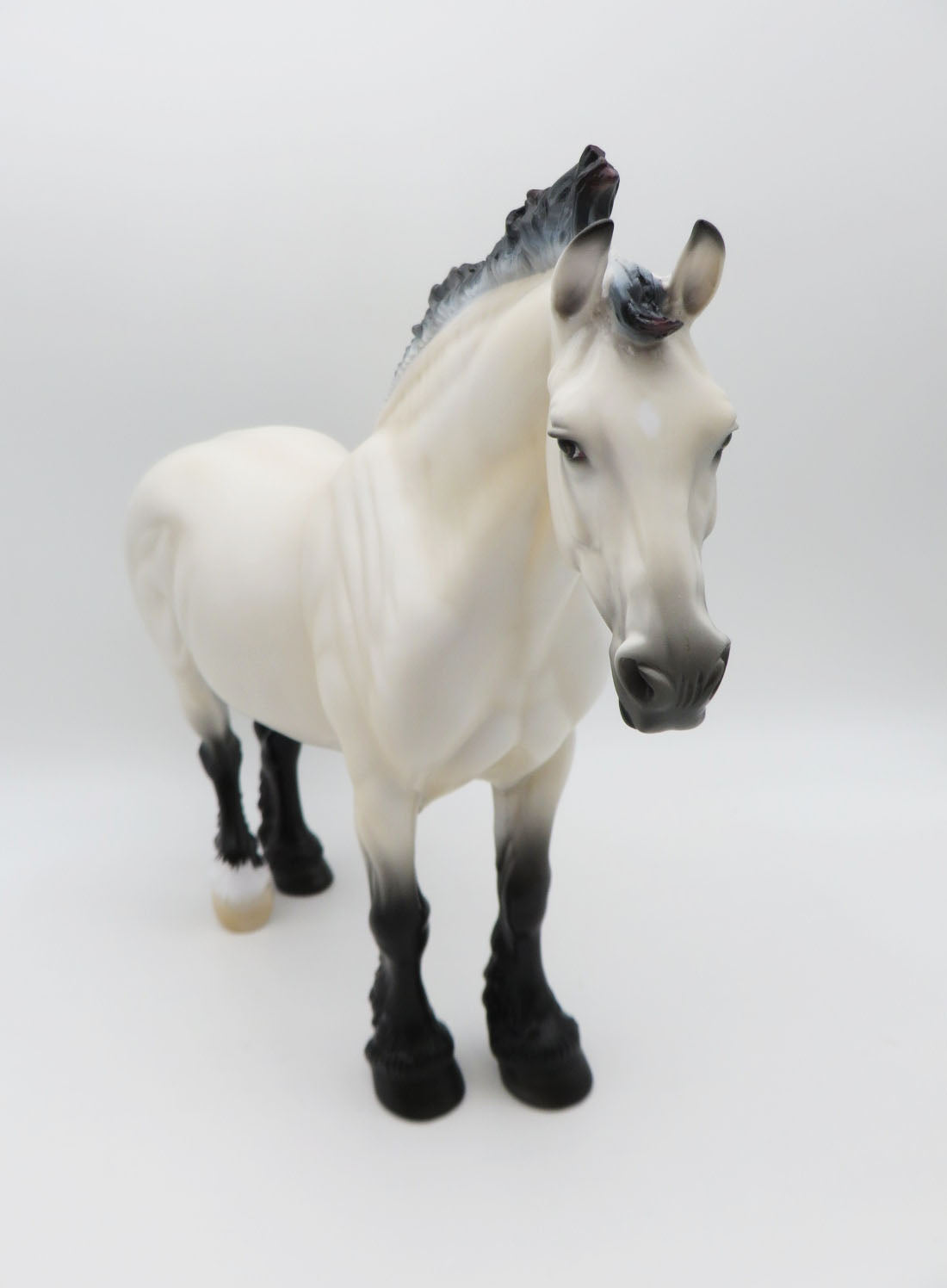 Butterfingers-OOAK Buttermilk Buckskin Heavy Draft by Ellen Robbins P&amp;C 23