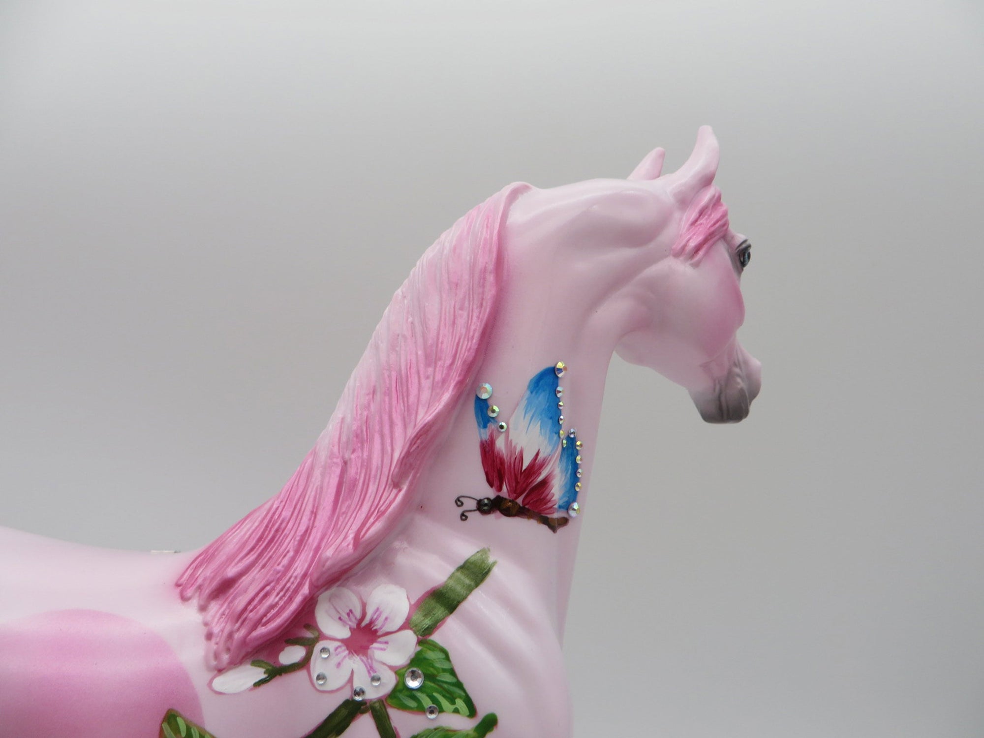 Butterflies and Blossoms-OOAK Arabian  Deco SHCF 2021