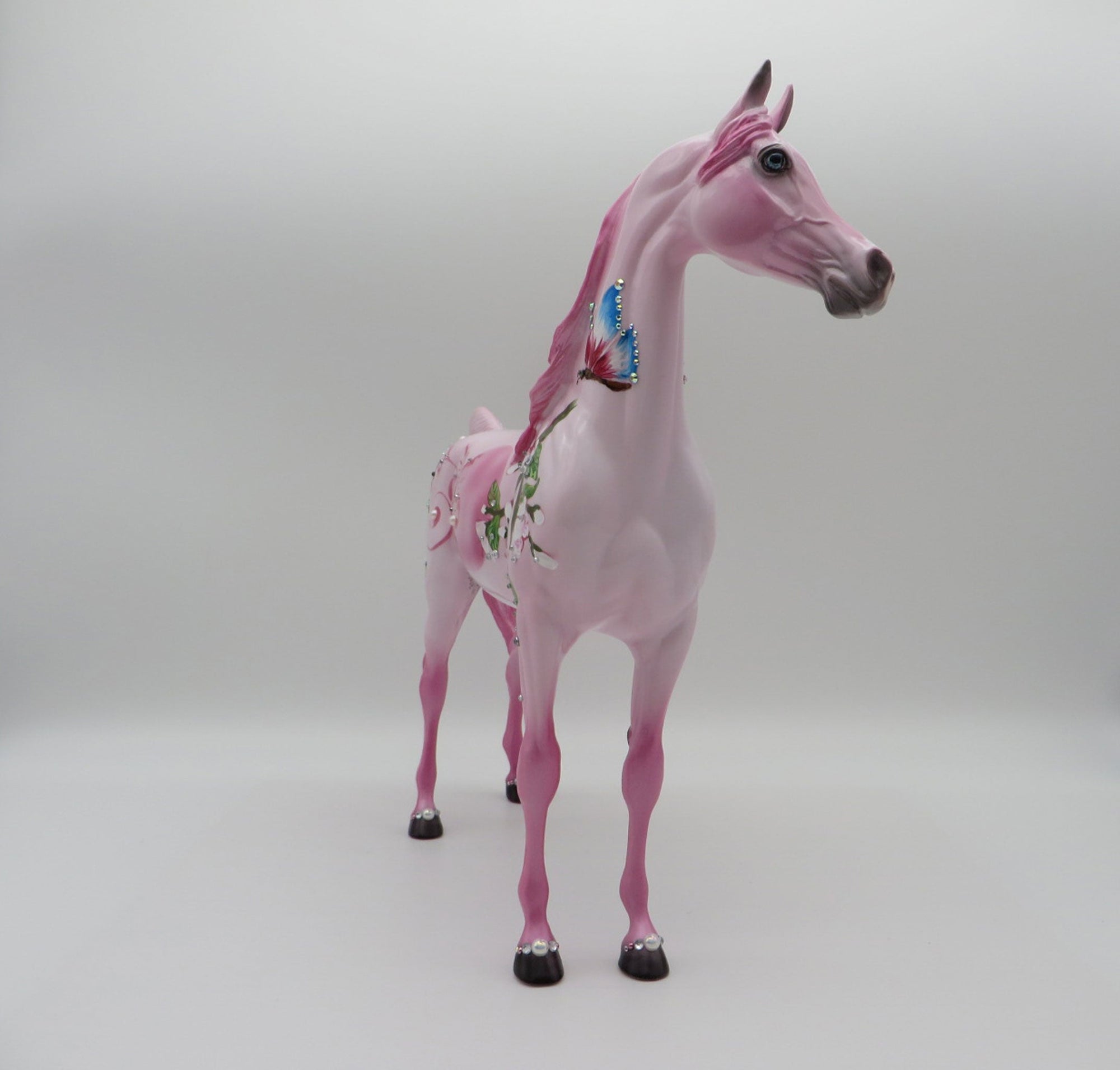 Butterflies and Blossoms-OOAK Arabian  Deco SHCF 2021