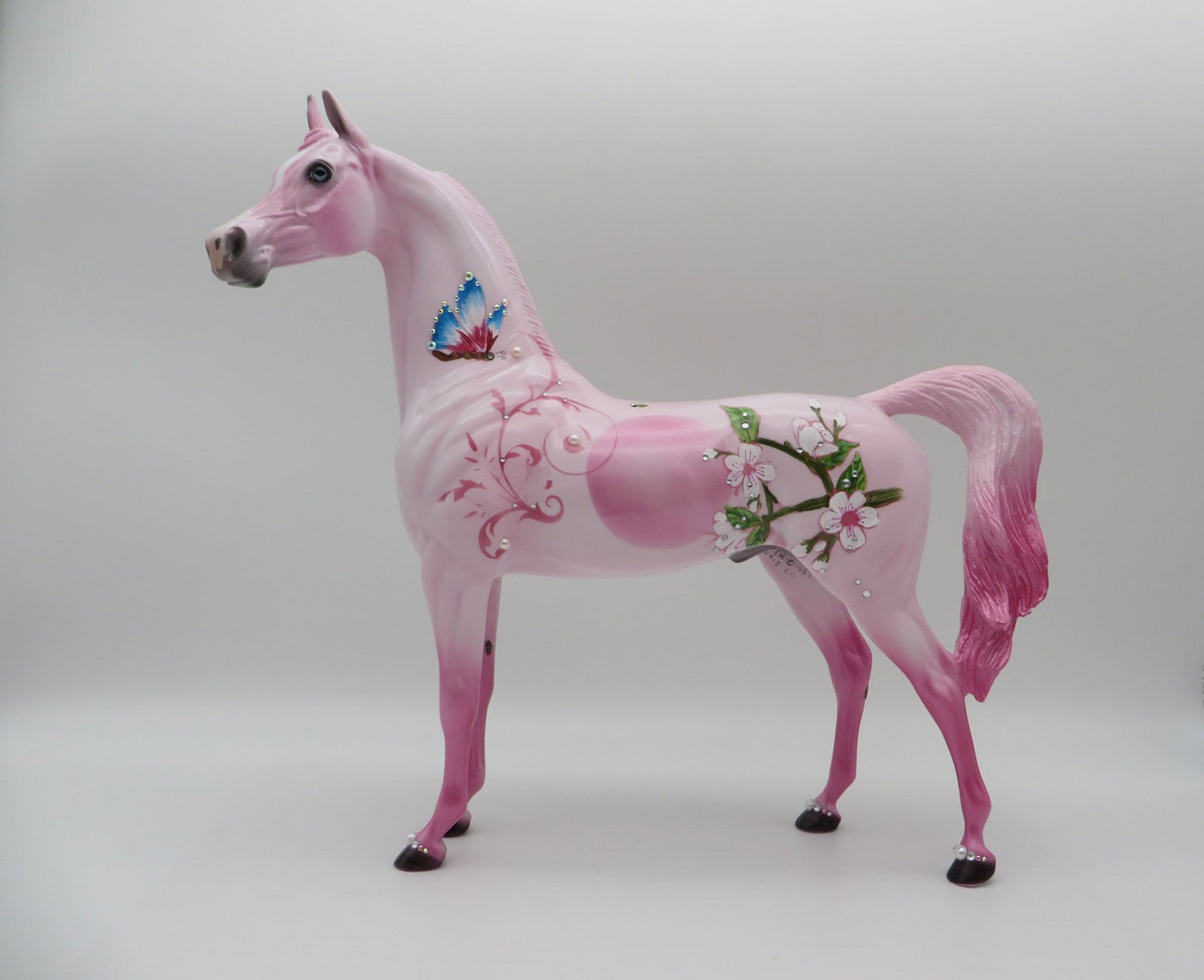 Butterflies and Blossoms-OOAK Arabian  Deco SHCF 2021