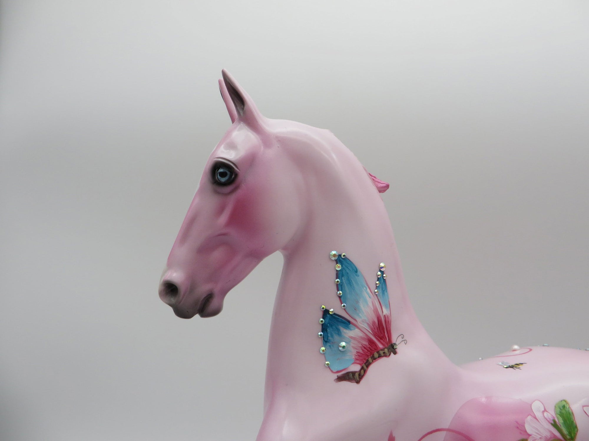 Butterflies and Blossoms-OOAK Saddlebred  Deco SHCF 2021