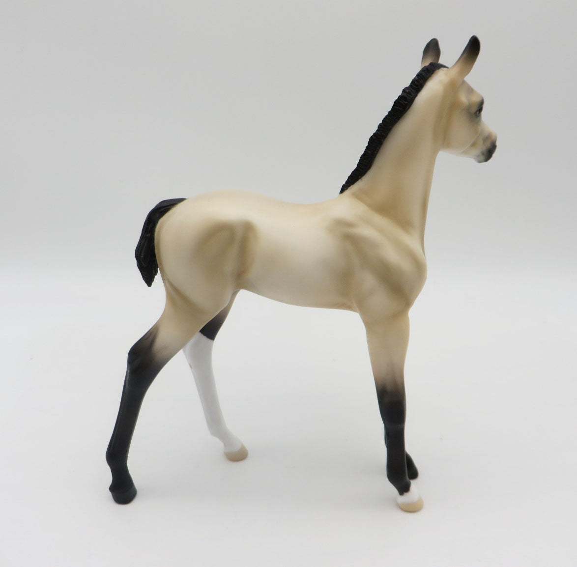 Buttermilk-OOAK Buckskin Foal by Angela Marleau P&amp;C 23