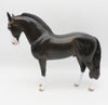 CHECK YOURSELF - OOAK - LIVER CHESTNUT ANDALUSAIN PAINTED BY SHERYL LEISURE - BEST OFFERS - 10/21/22.