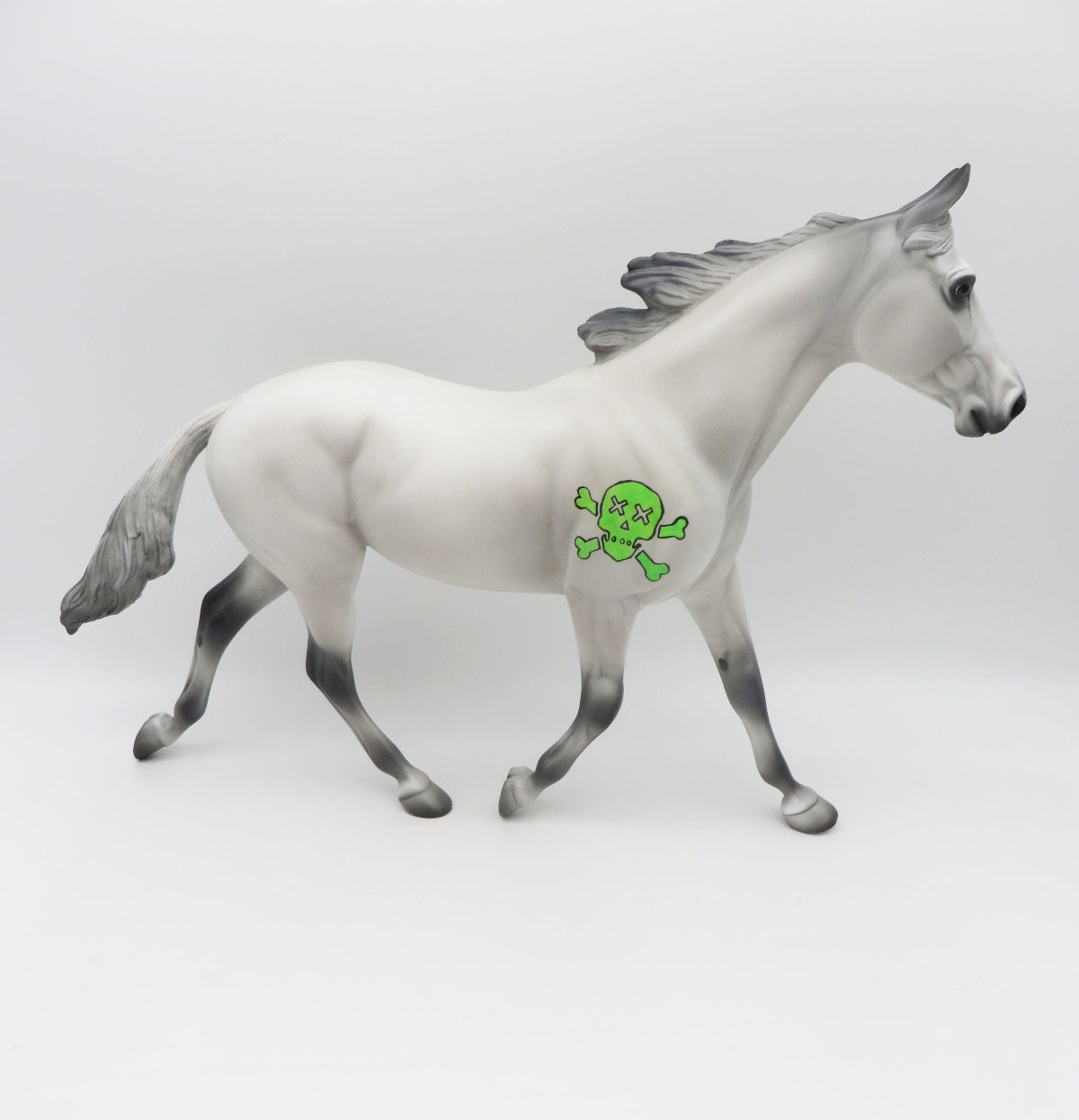 Containment Breach - OOAK - Palouse Black Light Activated Decorator Painted by Jess Hamill - MM22