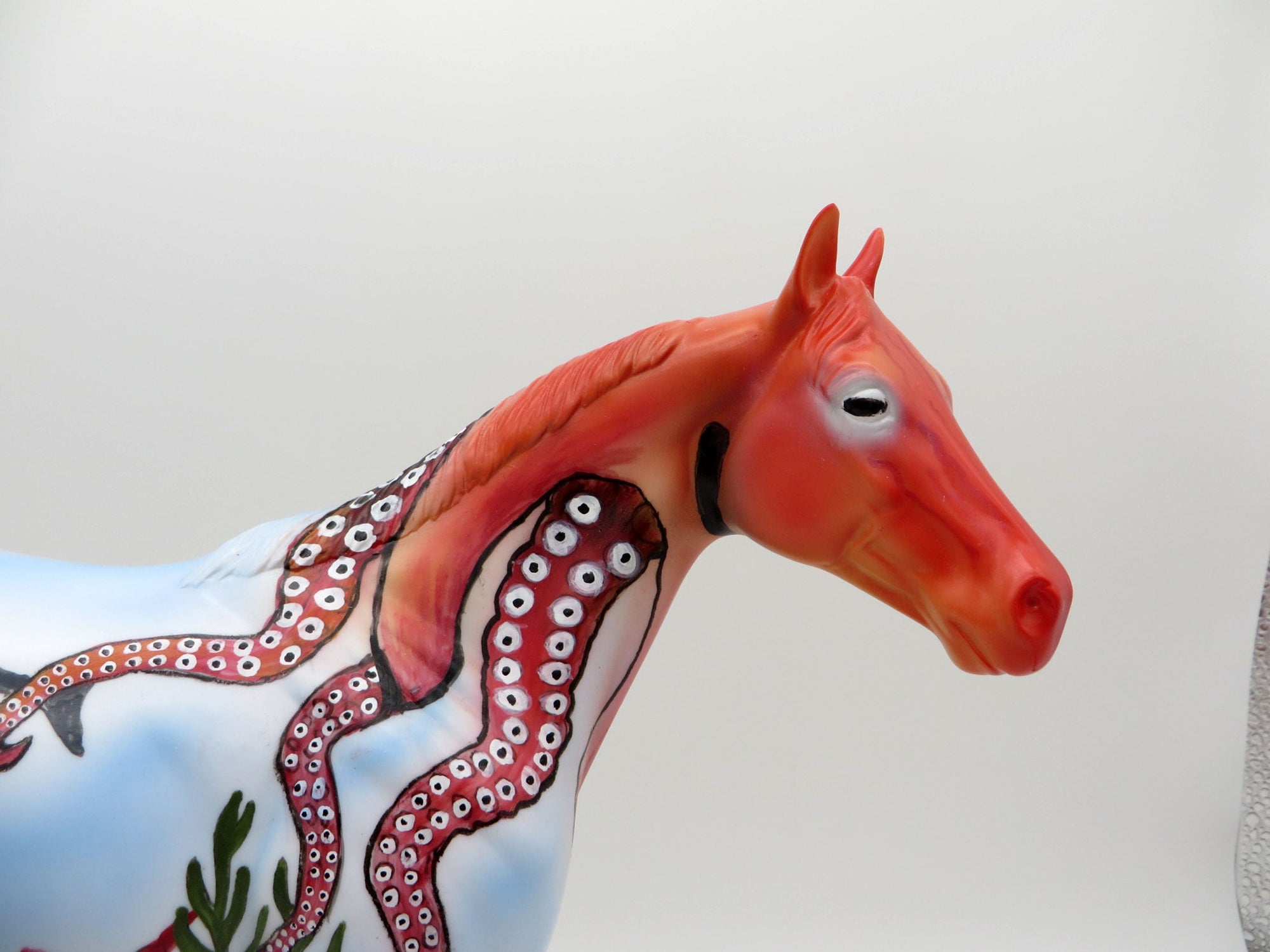 Cambean-OOAK Shark Week Deco ISH Painted by Dawn Quick  7/16/21