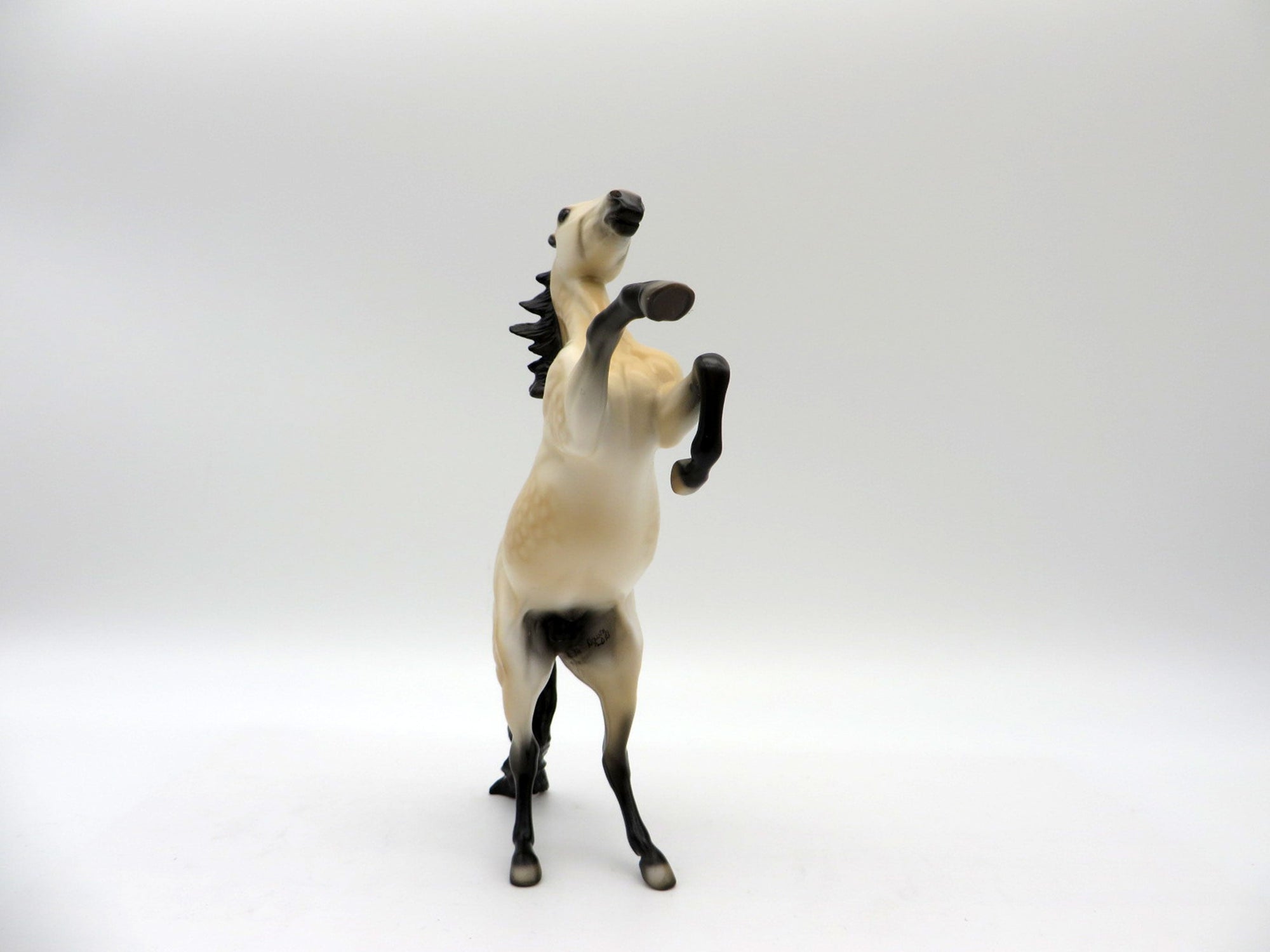 Canyon-OOAK Dapple Buckskin Rearing Pebbles Painted By Audrey Dixon  5/28/21