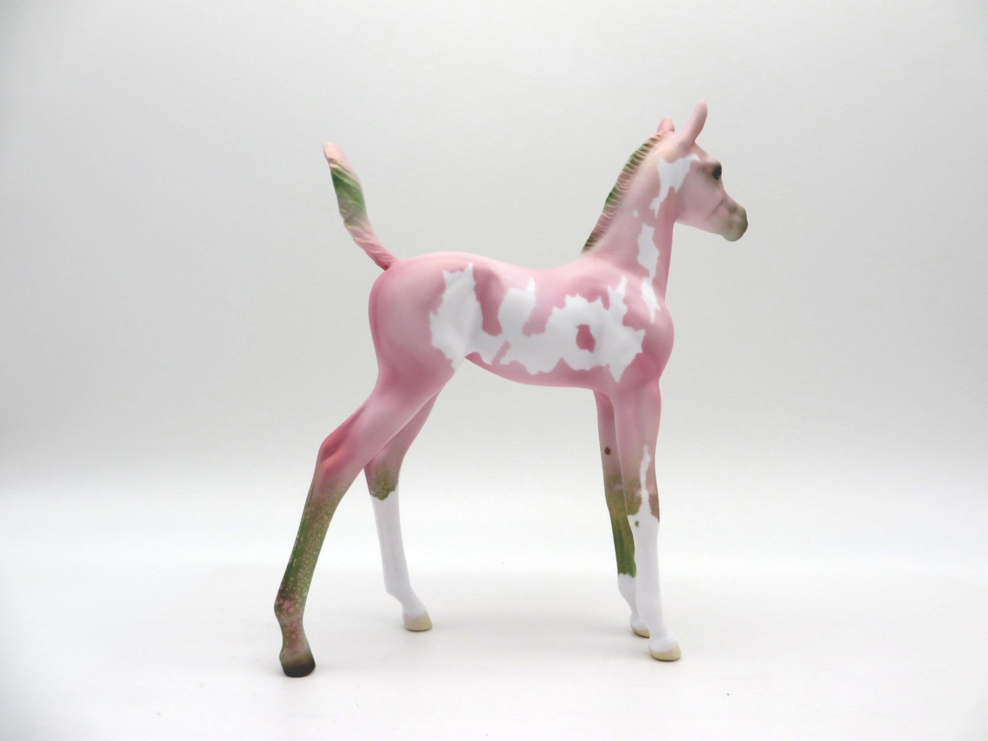 CARNATION PINK-OOAK DECO ARABIAN FOAL Easter 2021