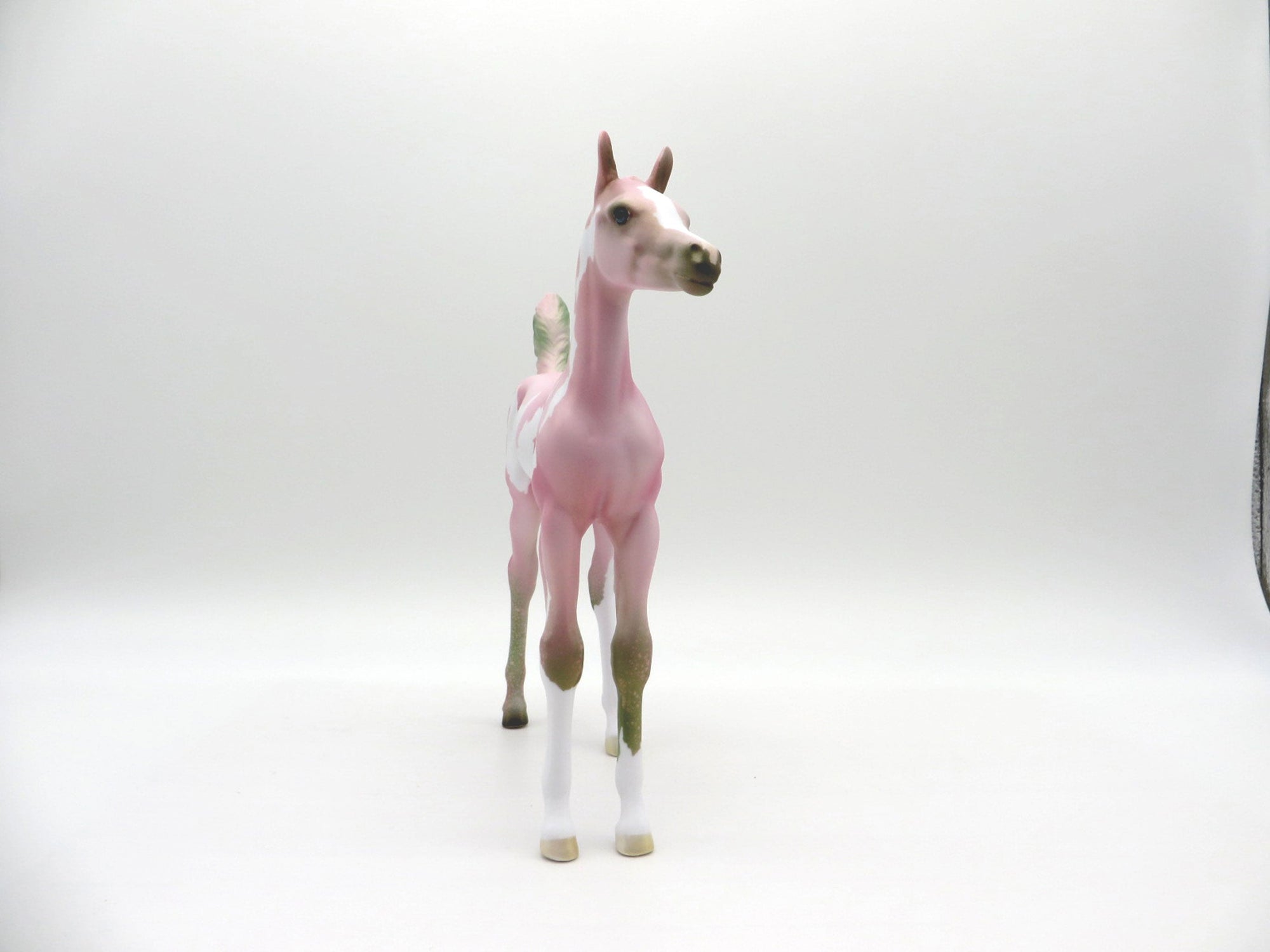 CARNATION PINK-OOAK DECO ARABIAN FOAL Easter 2021