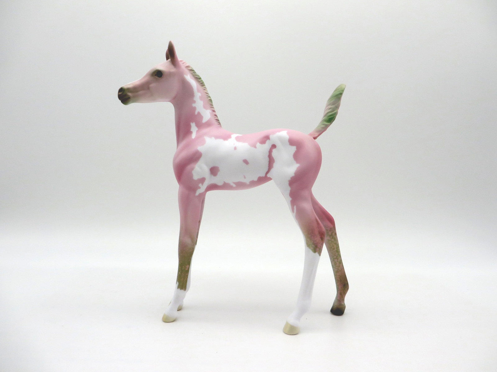 CARNATION PINK-OOAK DECO ARABIAN FOAL Easter 2021