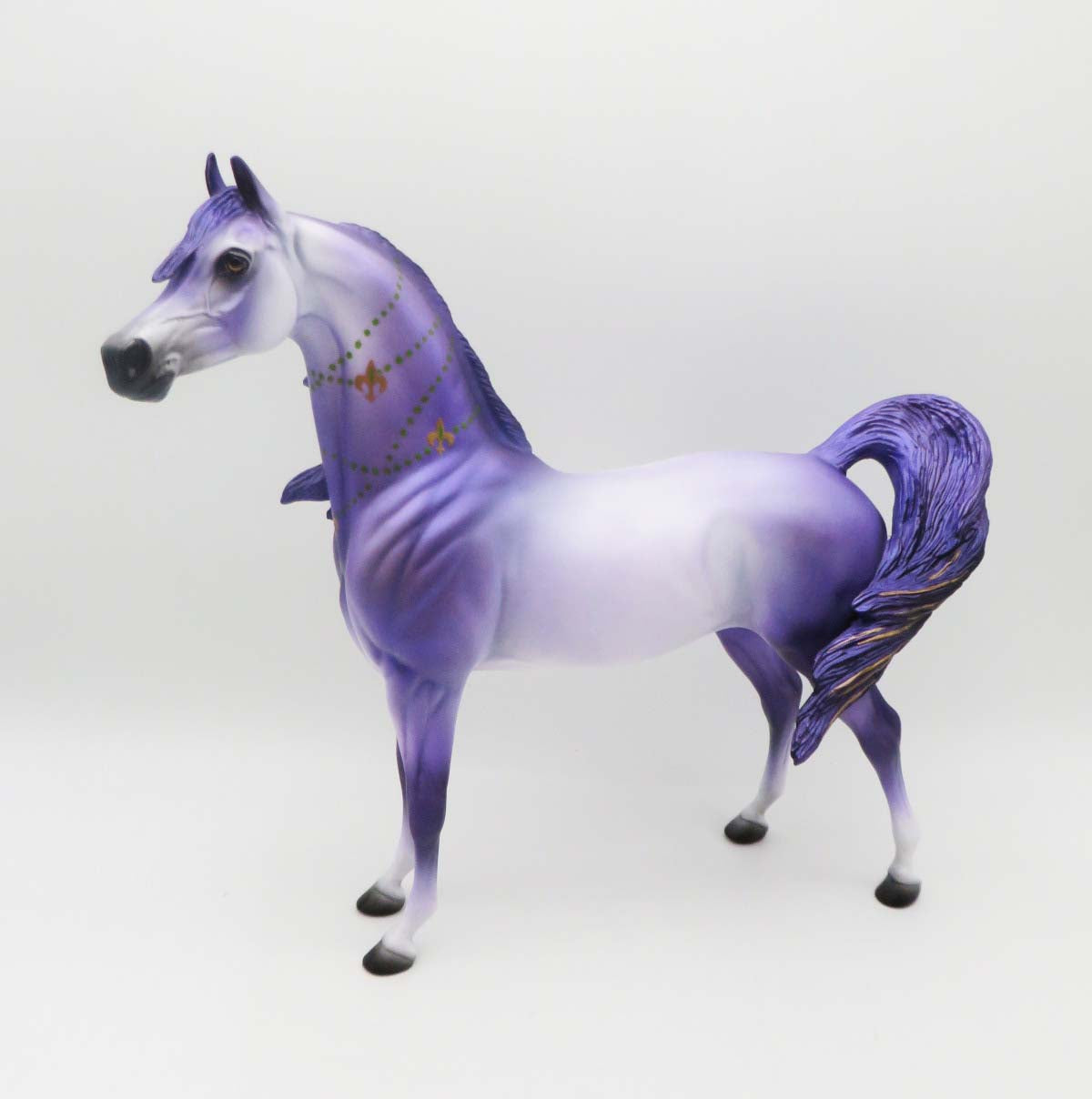 Carnival Kickoff - OOAK - Decorator Arabian By Jess Hamill - Mardi Gras 2023 - MG23