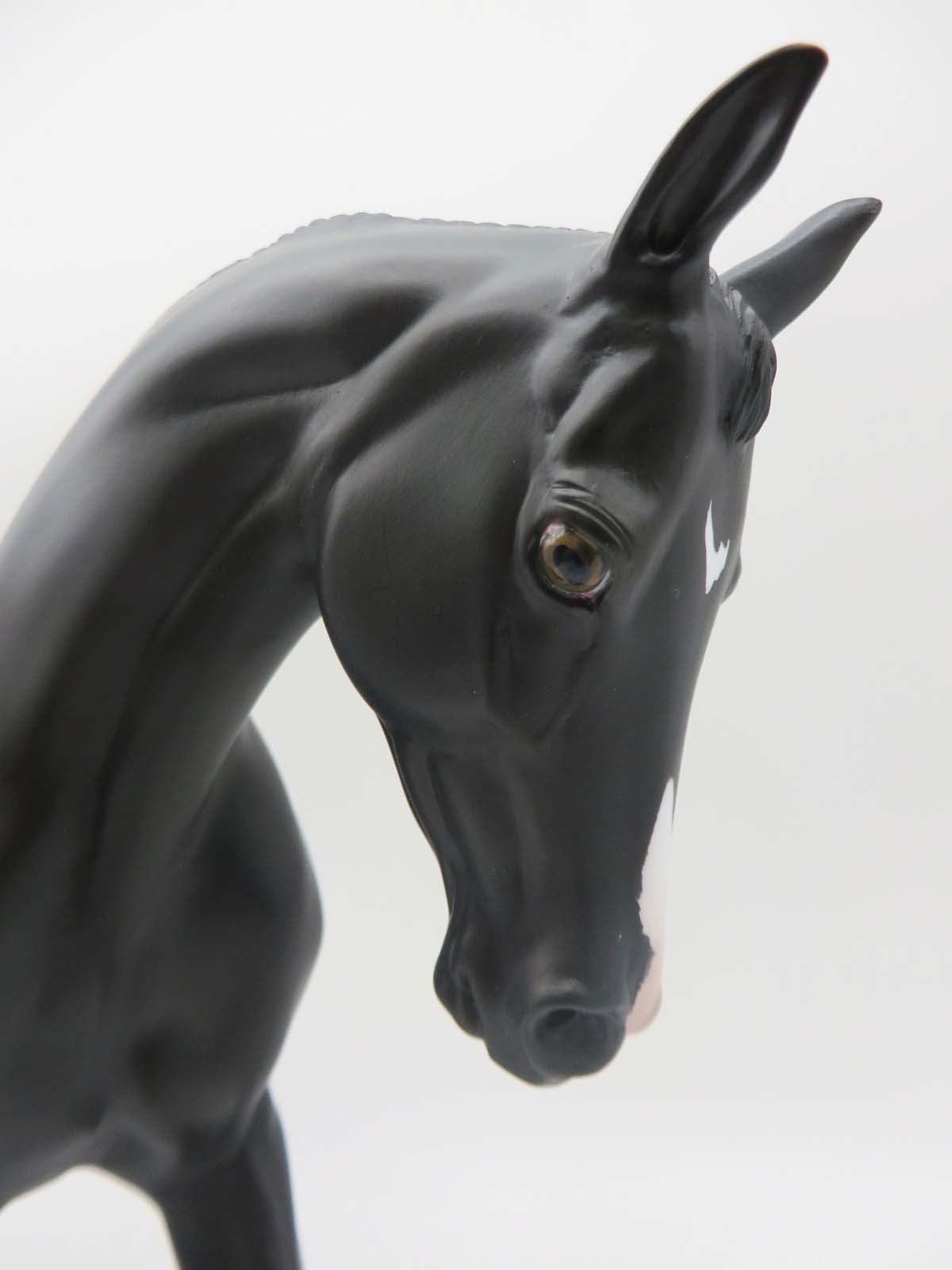 Carte Dia OOAK Dappled Black Custom Thoroughbred by Myla Pearce Best Offers 5/15/23