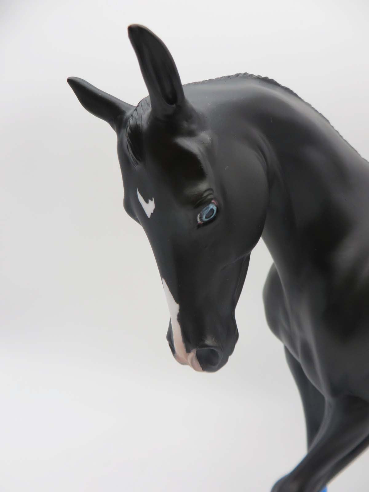 Carte Dia OOAK Dappled Black Custom Thoroughbred by Myla Pearce Best Offers 5/15/23