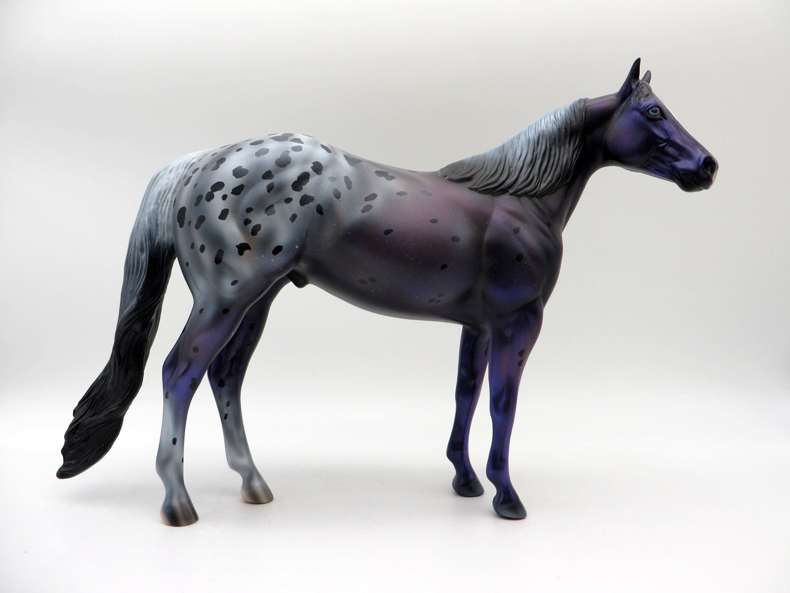 Cassiopeia-OOAK Deco Appaloosa ISH Painted By Ellen Robbins  5/28/21