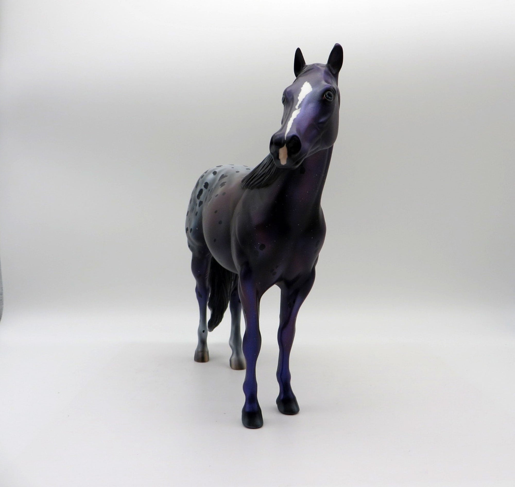 Cassiopeia-OOAK Deco Appaloosa ISH Painted By Ellen Robbins  5/28/21