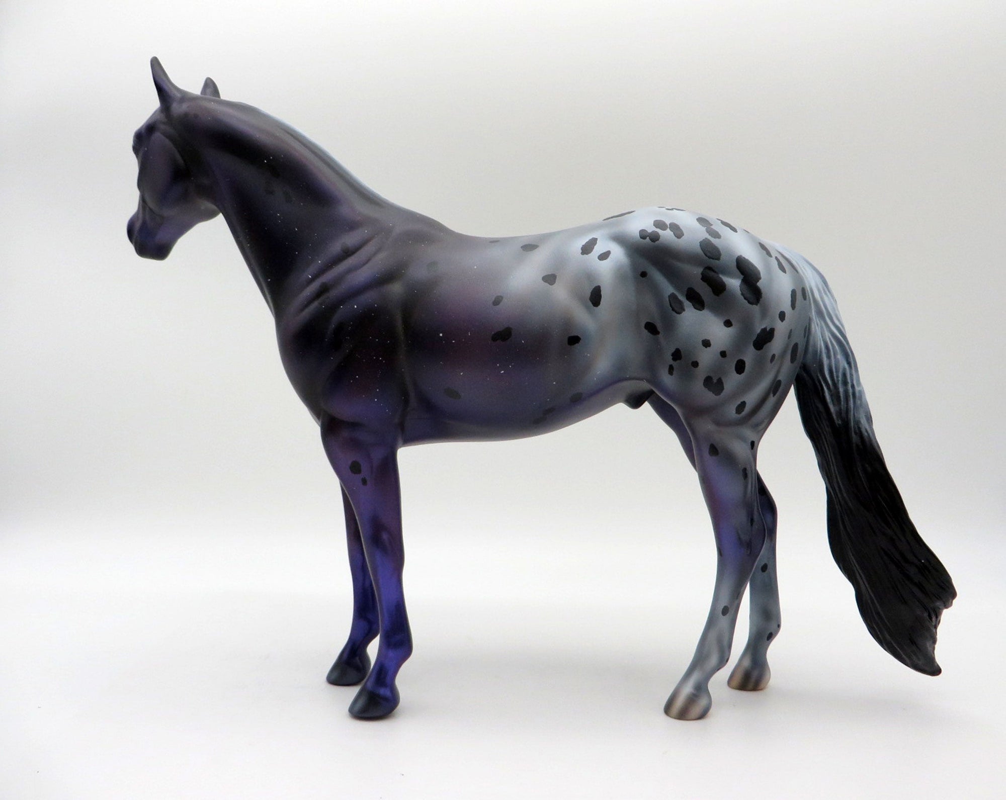 Cassiopeia-OOAK Deco Appaloosa ISH Painted By Ellen Robbins  5/28/21