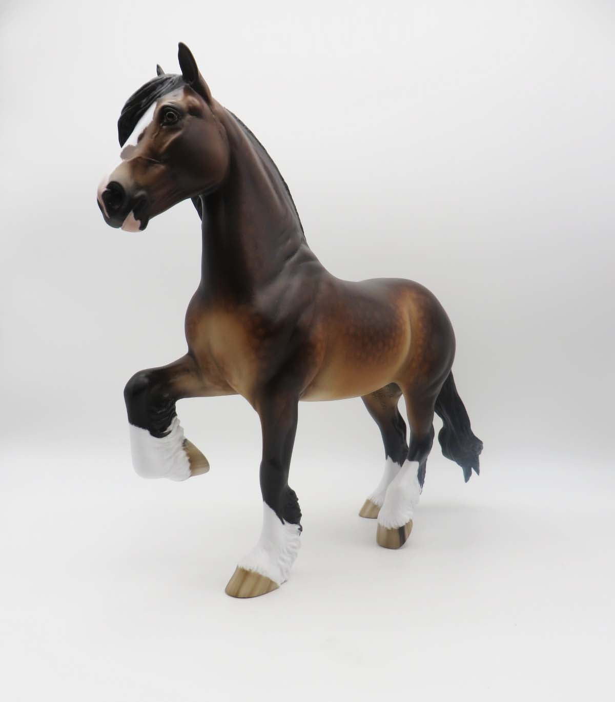 Catch My Eye - OOAK - Dappled Bay Heavy Draft by Sheryl Leisure - Best Offers 2/20/23