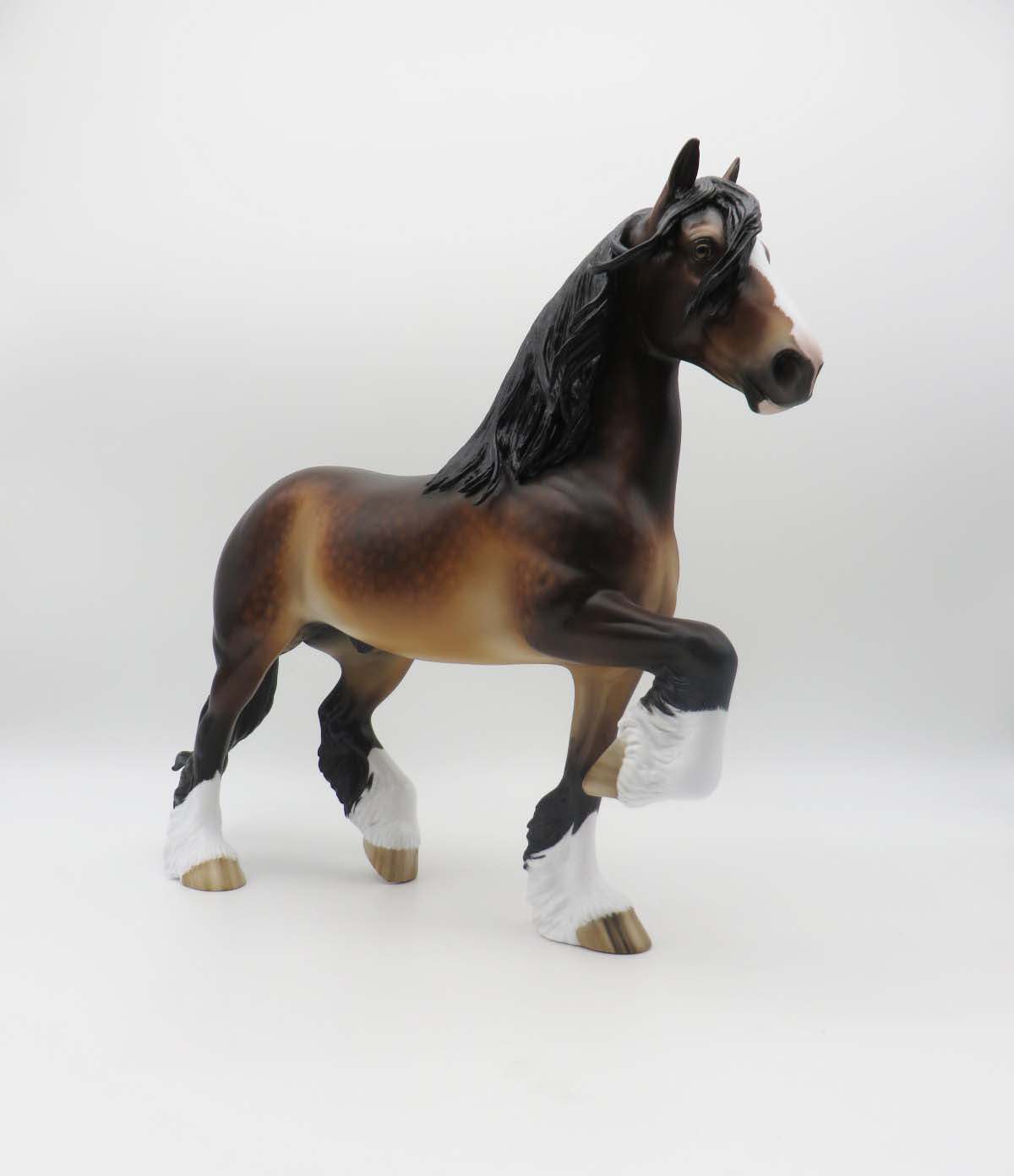 Catch My Eye - OOAK - Dappled Bay Heavy Draft by Sheryl Leisure - Best Offers 2/20/23